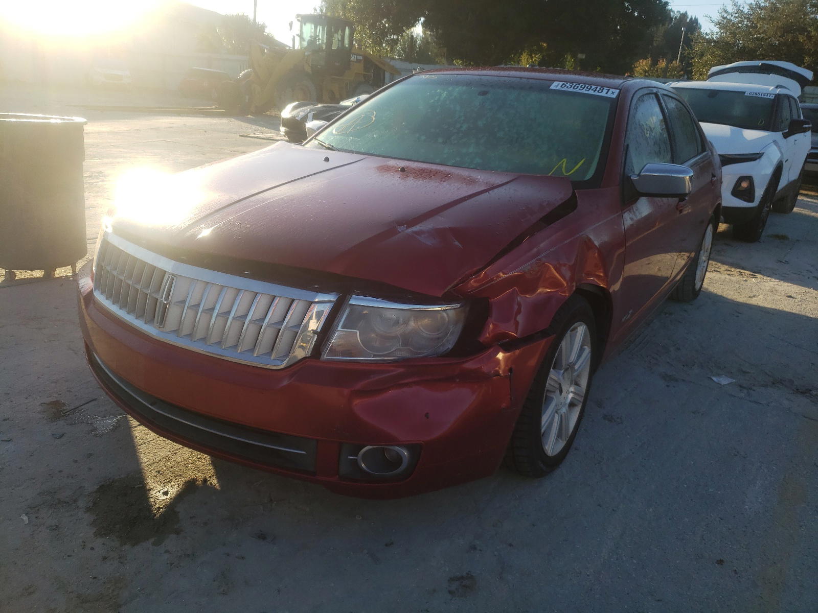 Photo 2 from auction – 2007 LINCOLN MKZ with VIN 3LNHM26T57R659685
