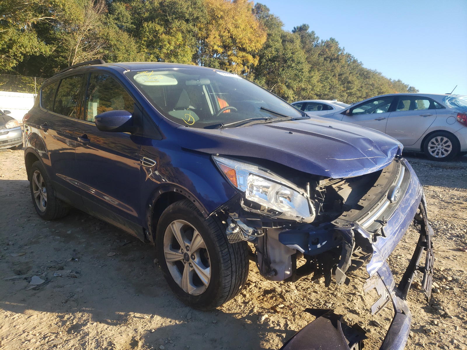 FORD ESCAPE SE 2015 with VIN 1FMCU0G78FUB24342 - Photo from auction