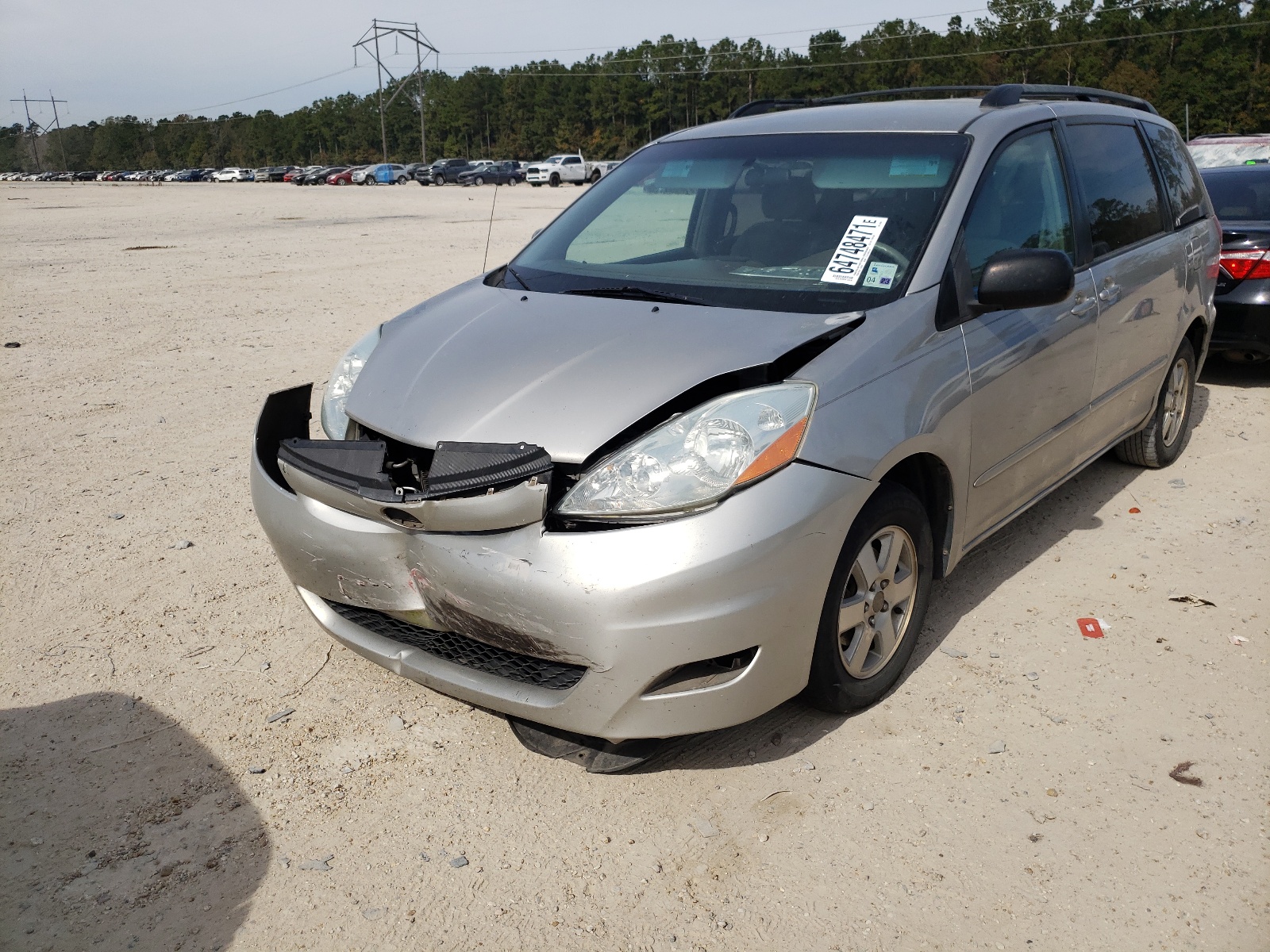 Photo 2 from auction – 2006 TOYOTA SIENNA CE with VIN 5TDZA23C86S489890