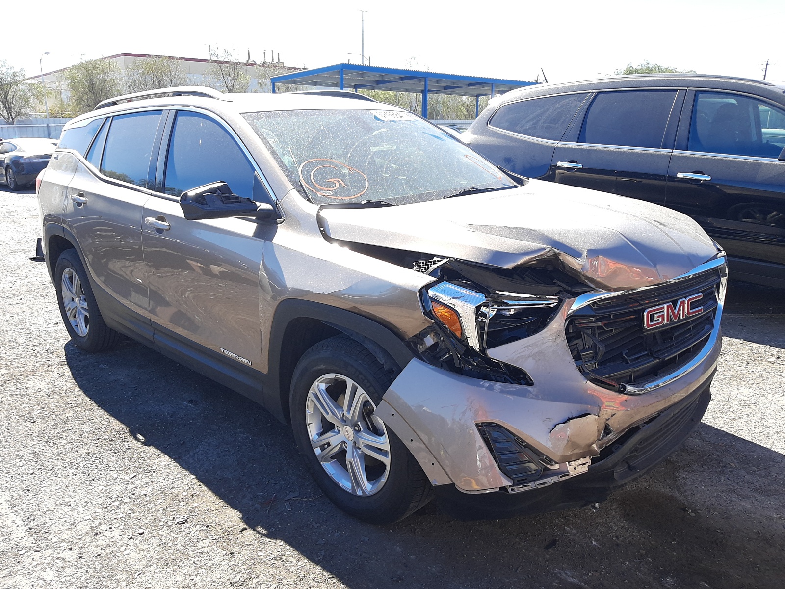 Photo 1 from auction – 2018 GMC TERRAIN SL with VIN 3GKALMEV9JL280078