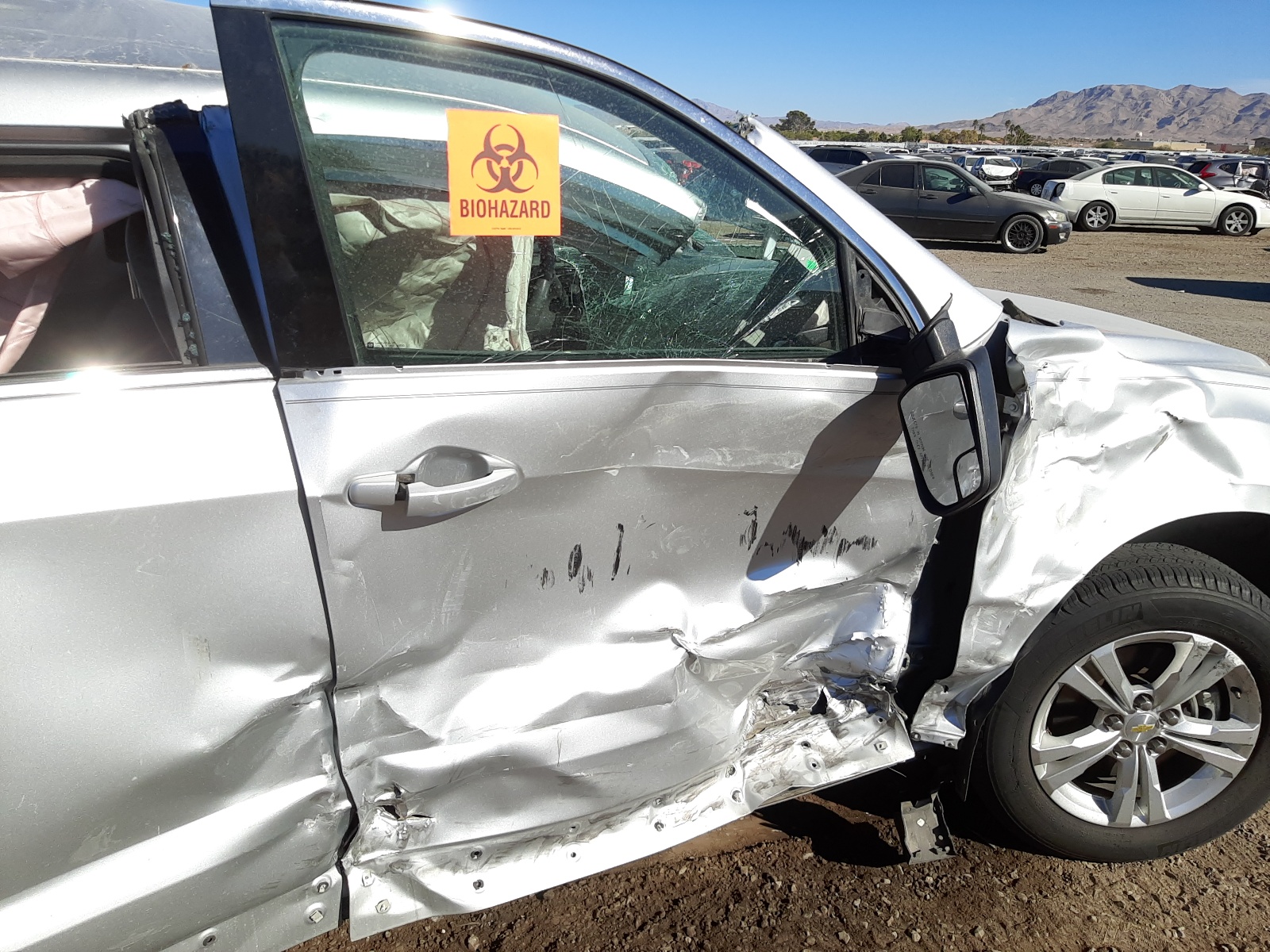 Photo 5 from auction – 2012 CHEVROLET EQUINOX LS with VIN 2GNALBEK0C1232552
