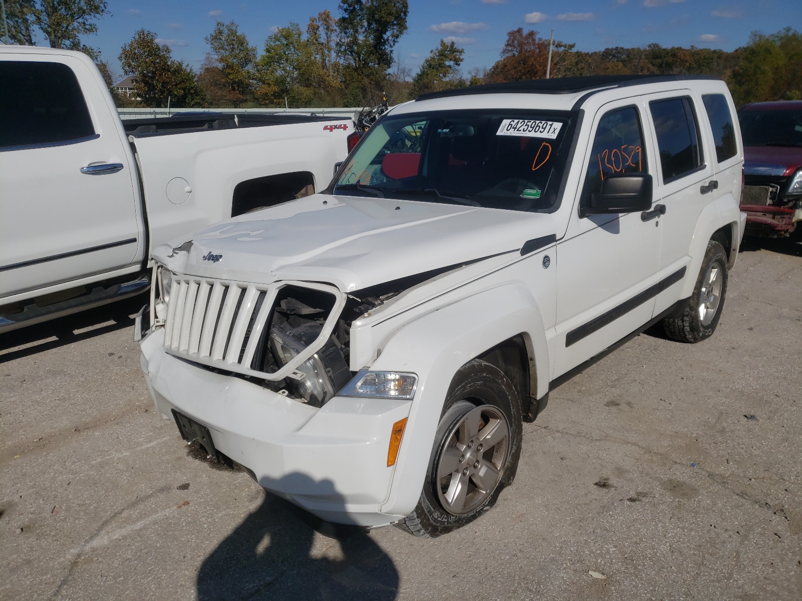Photo 2 from auction – 2012 JEEP LIBERTY SP with VIN 1C4PJMAK5CW162274