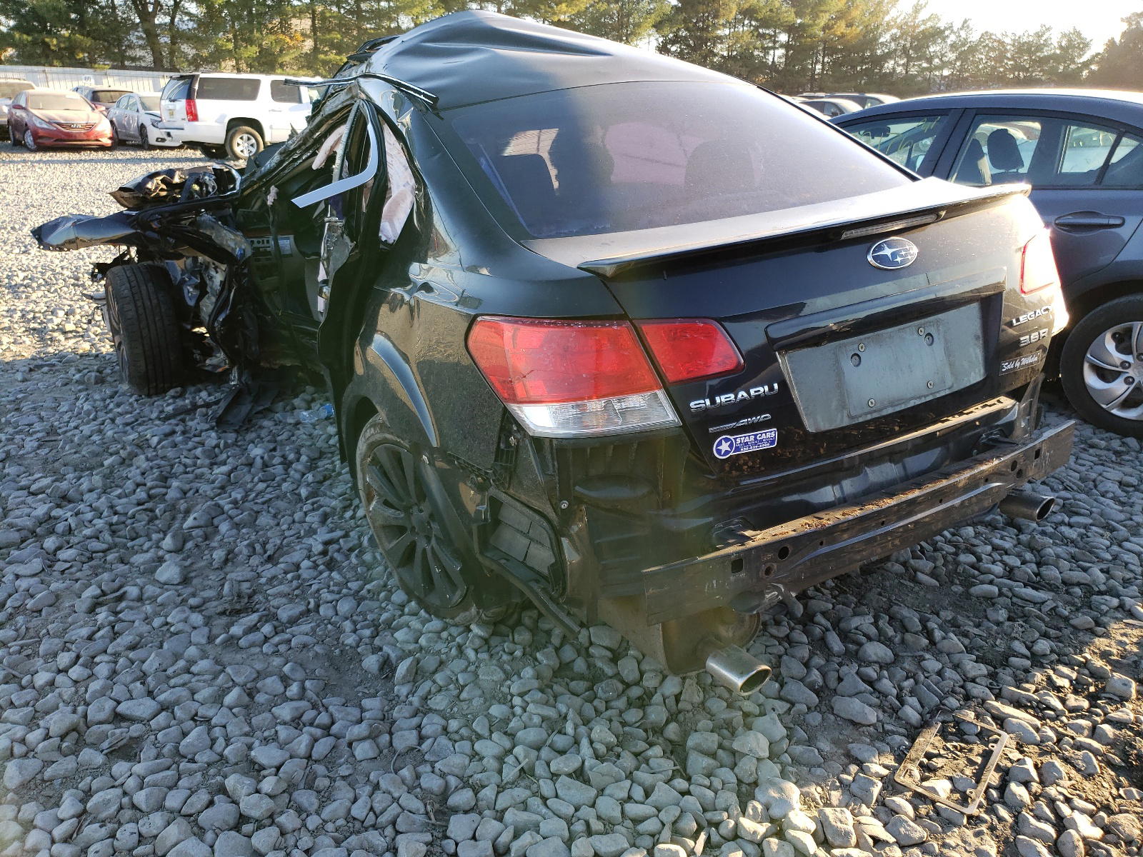 Photo 3 from auction – 2010 SUBARU LEGACY 3.6 with VIN 4S3BMDL66A2242138