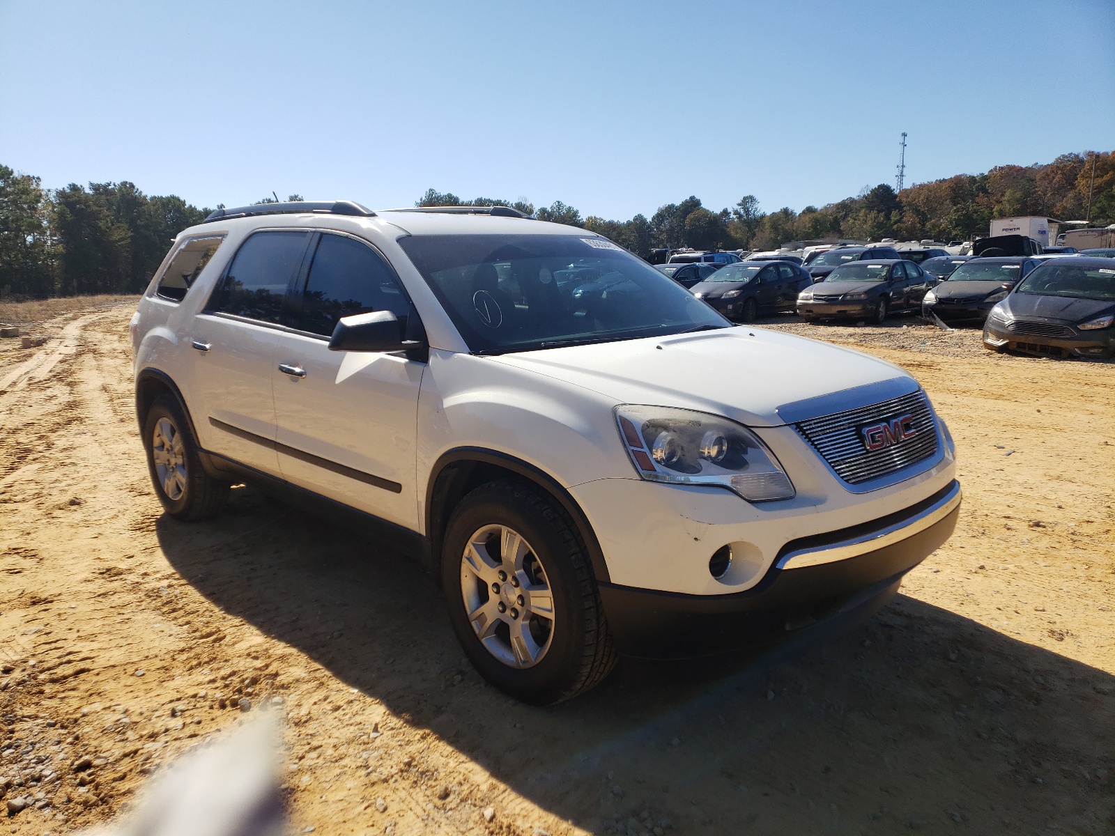 GMC ACADIA SLE 2011 with VIN 1GKKRNED9BJ277206 - Photo from auction