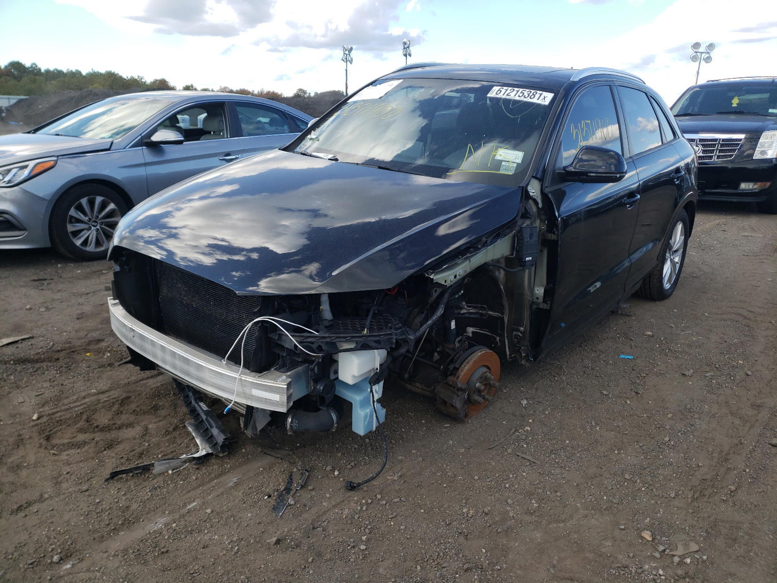 Photo 2 from auction – 2017 AUDI Q3 PREMIUM with VIN WA1ECCFS1HR002039