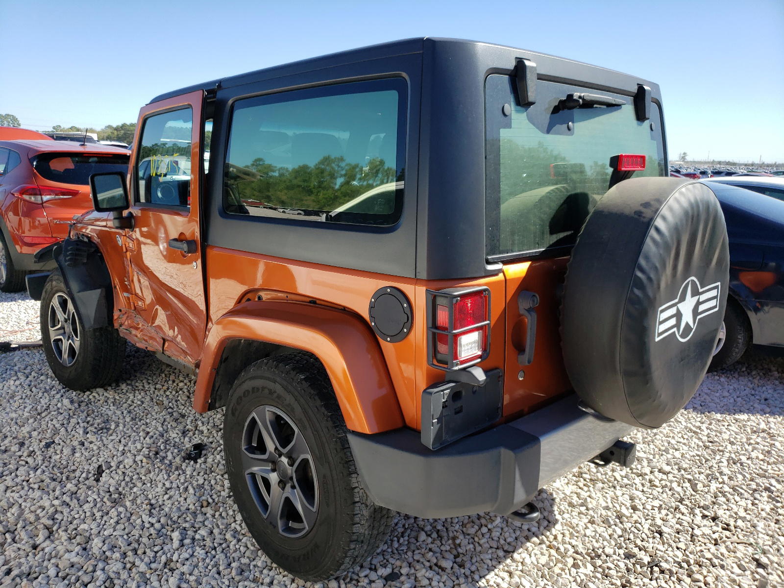 Photo 3 from auction – 2011 JEEP WRANGLER S with VIN 1J4AA5D12BL626680