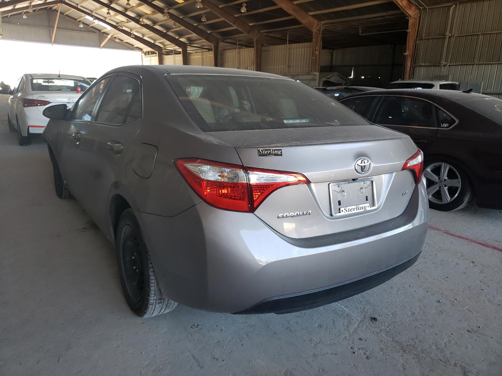 Photo 3 from auction – 2016 TOYOTA COROLLA L with VIN 5YFBURHEXGP377582