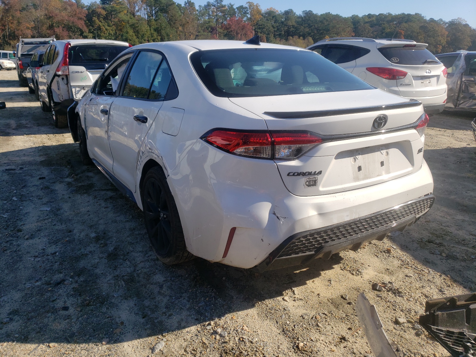 Photo 3 from auction – 2021 TOYOTA COROLLA SE with VIN 5YFS4MCE0MP073053
