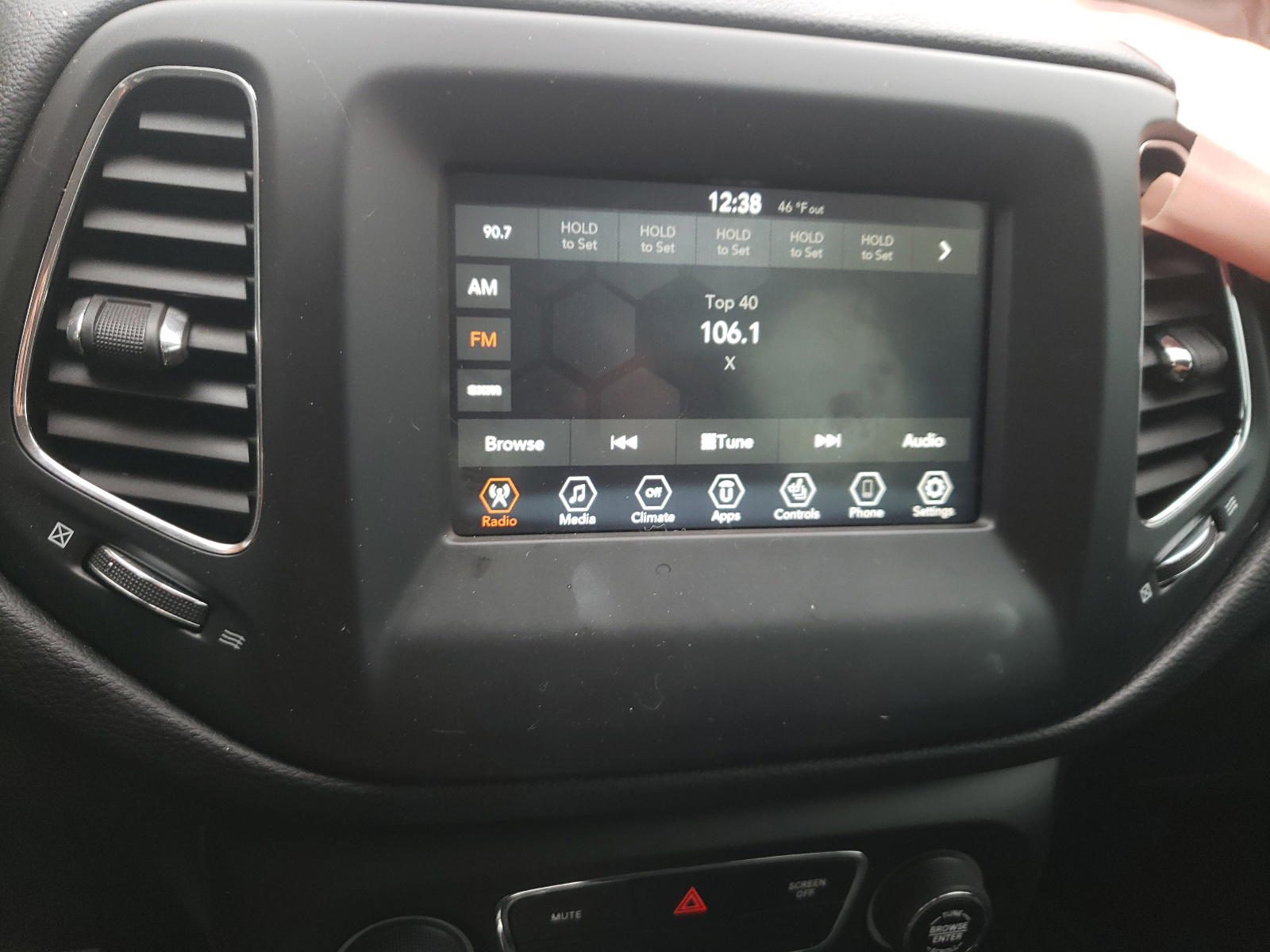 Photo 9 from auction – 2020 JEEP COMPASS SP with VIN 3C4NJCAB6LT166616