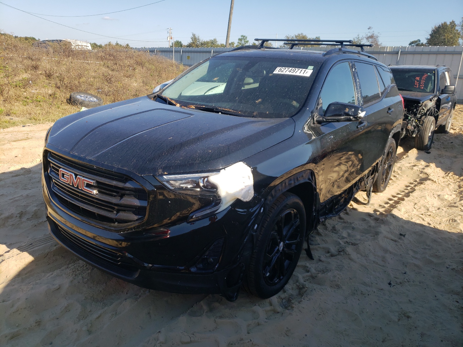 Photo 2 from auction – 2019 GMC TERRAIN SL with VIN 3GKALPEV4KL107510
