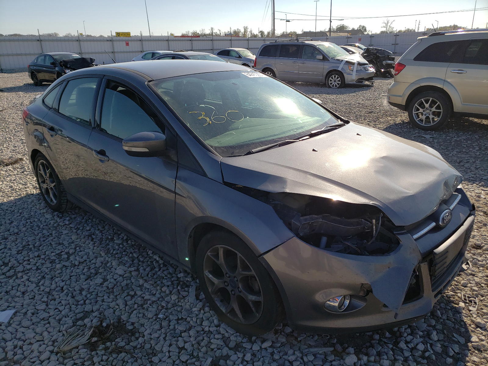FORD FOCUS SE 2014 with VIN 1FADP3F2XEL405690 - Photo from auction