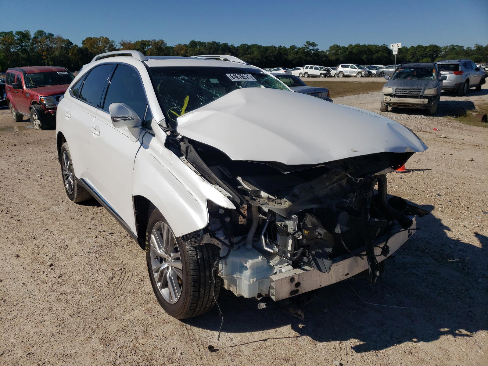 LEXUS RX 350 2015 with VIN 2T2ZK1BA7FC201952 - Photo from auction