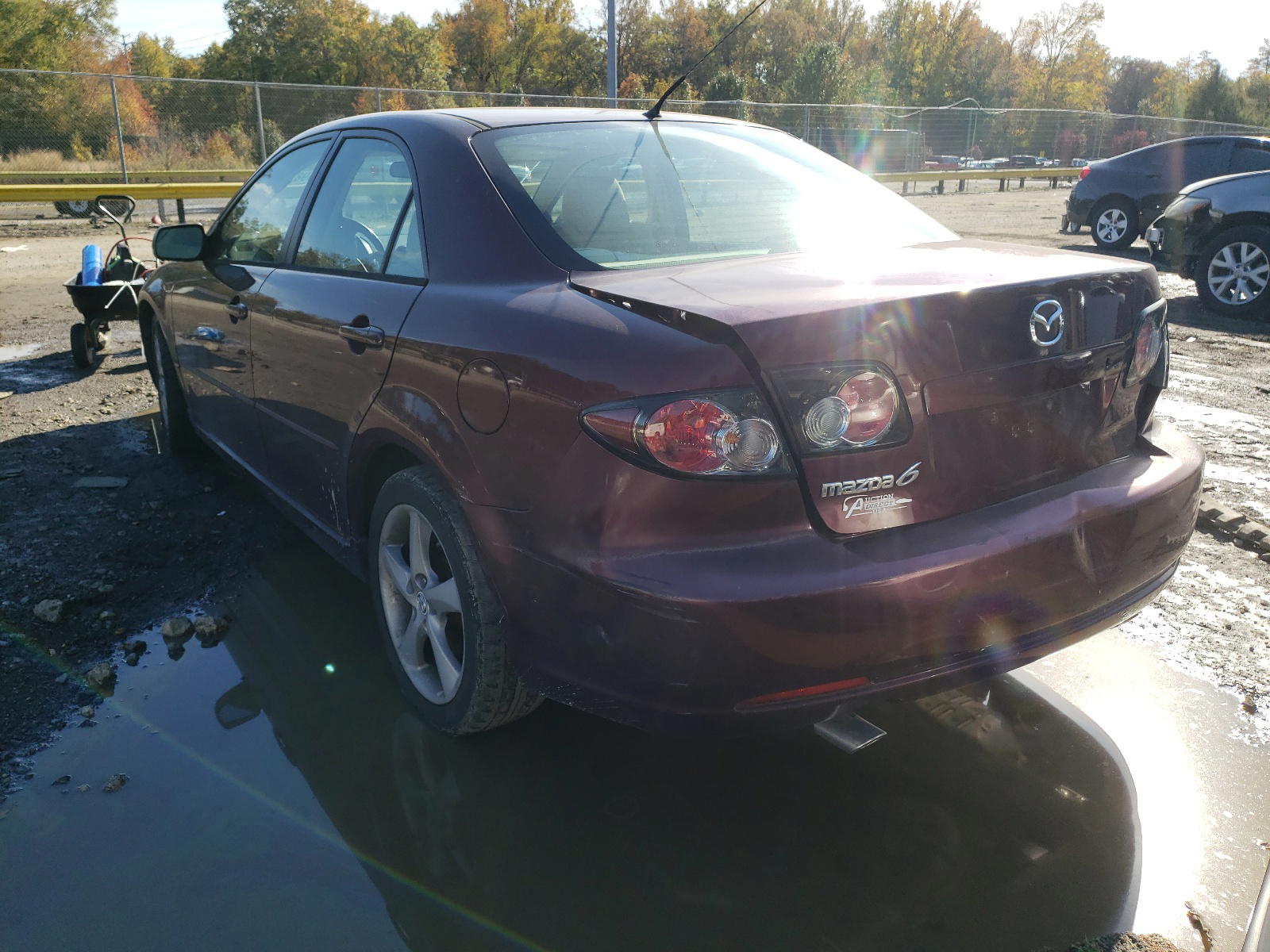 Photo 3 from auction – 2008 MAZDA 6 I with VIN 1YVHP80C685M03335