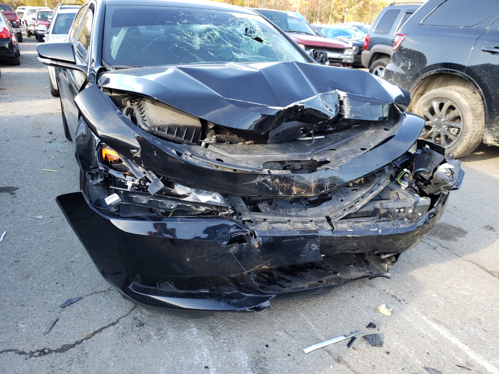 Photo 9 from auction – 2017 CHEVROLET IMPALA LT with VIN 1G1105S35HU152491