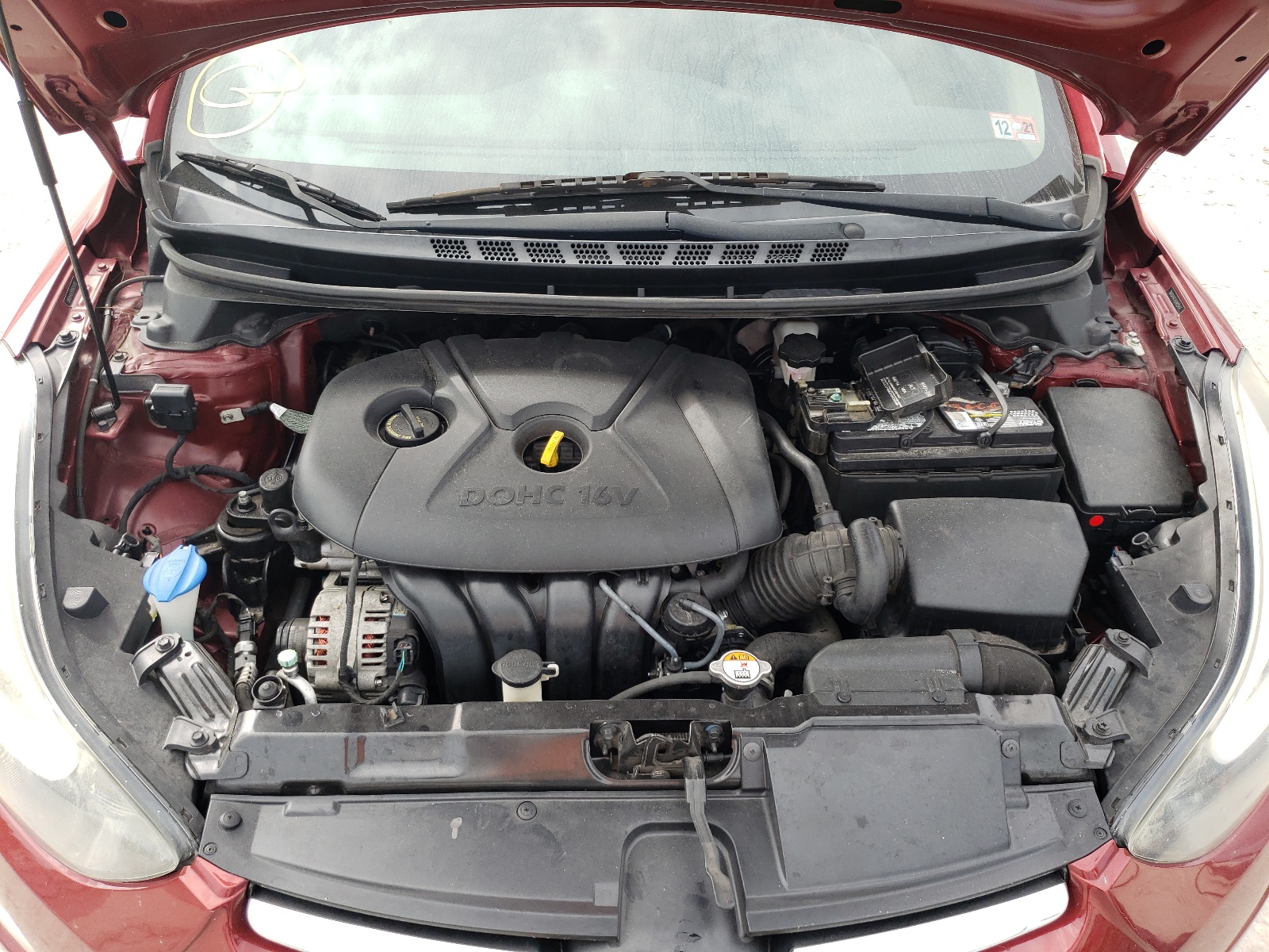 Photo 7 from auction – 2016 HYUNDAI ELANTRA SE with VIN 5NPDH4AE8GH655418