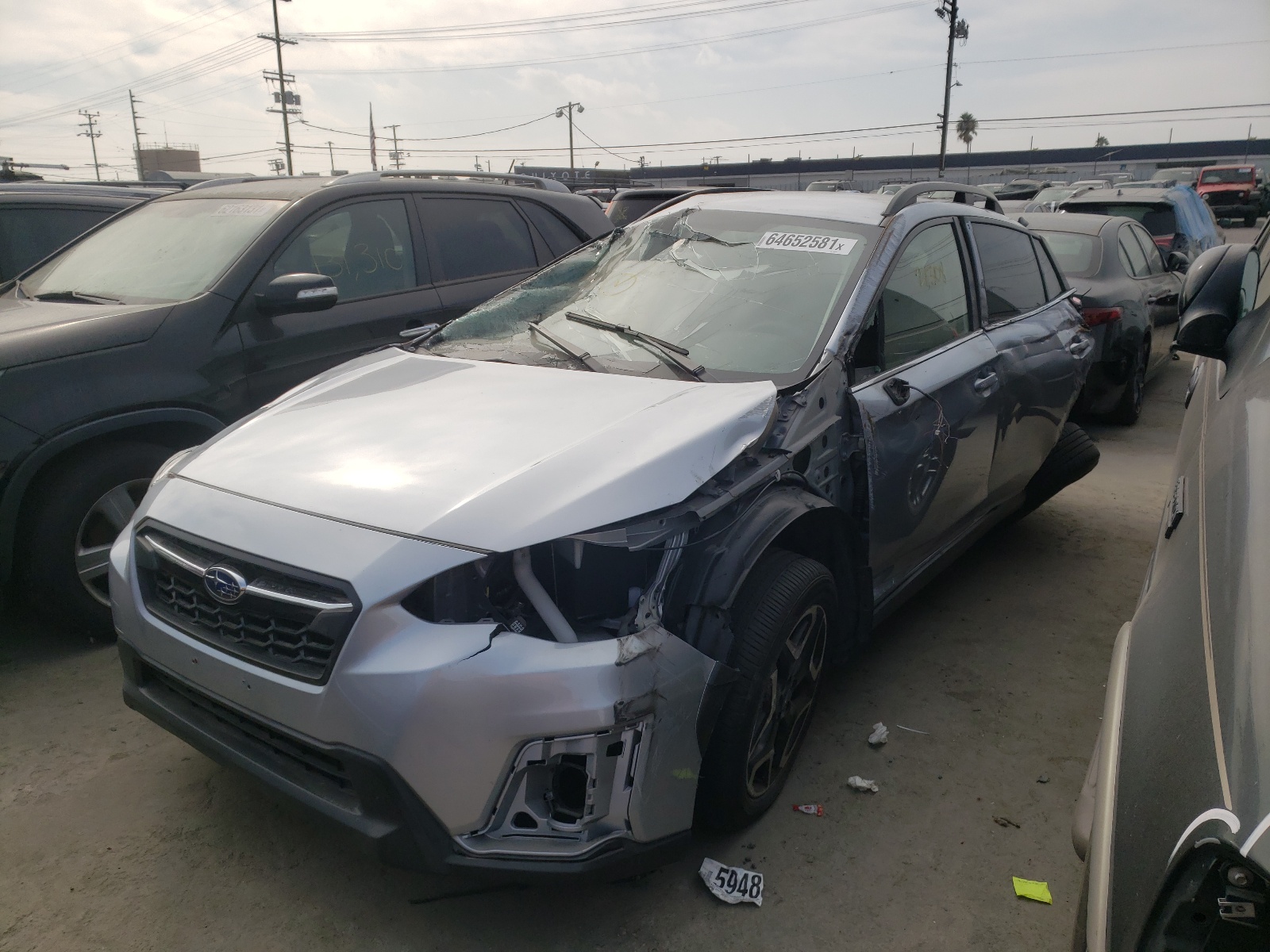 Photo 2 from auction – 2019 SUBARU CROSSTREK with VIN JF2GTAMC2K8222948