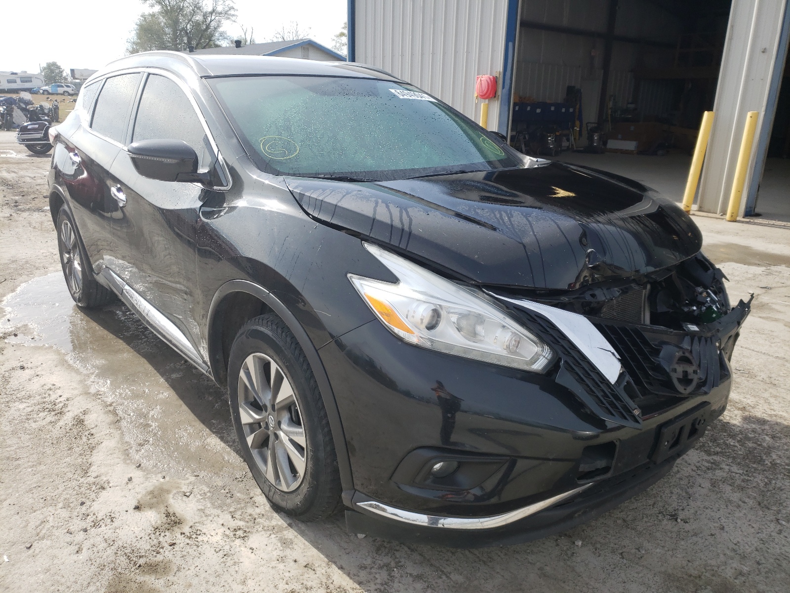 NISSAN MURANO S 2016 with VIN 5N1AZ2MG8GN107240 - Photo from auction
