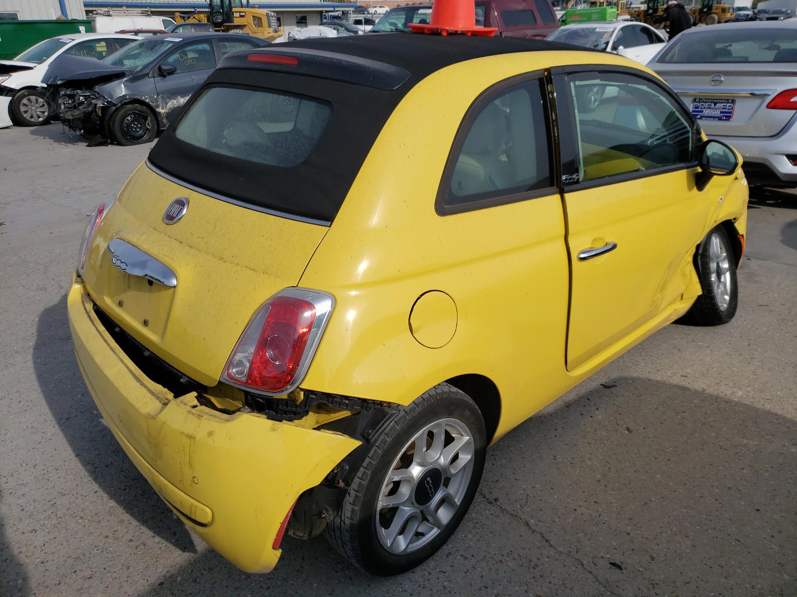 Photo 4 from auction – 2012 FIAT 500 POP with VIN 3C3CFFDR0CT120965