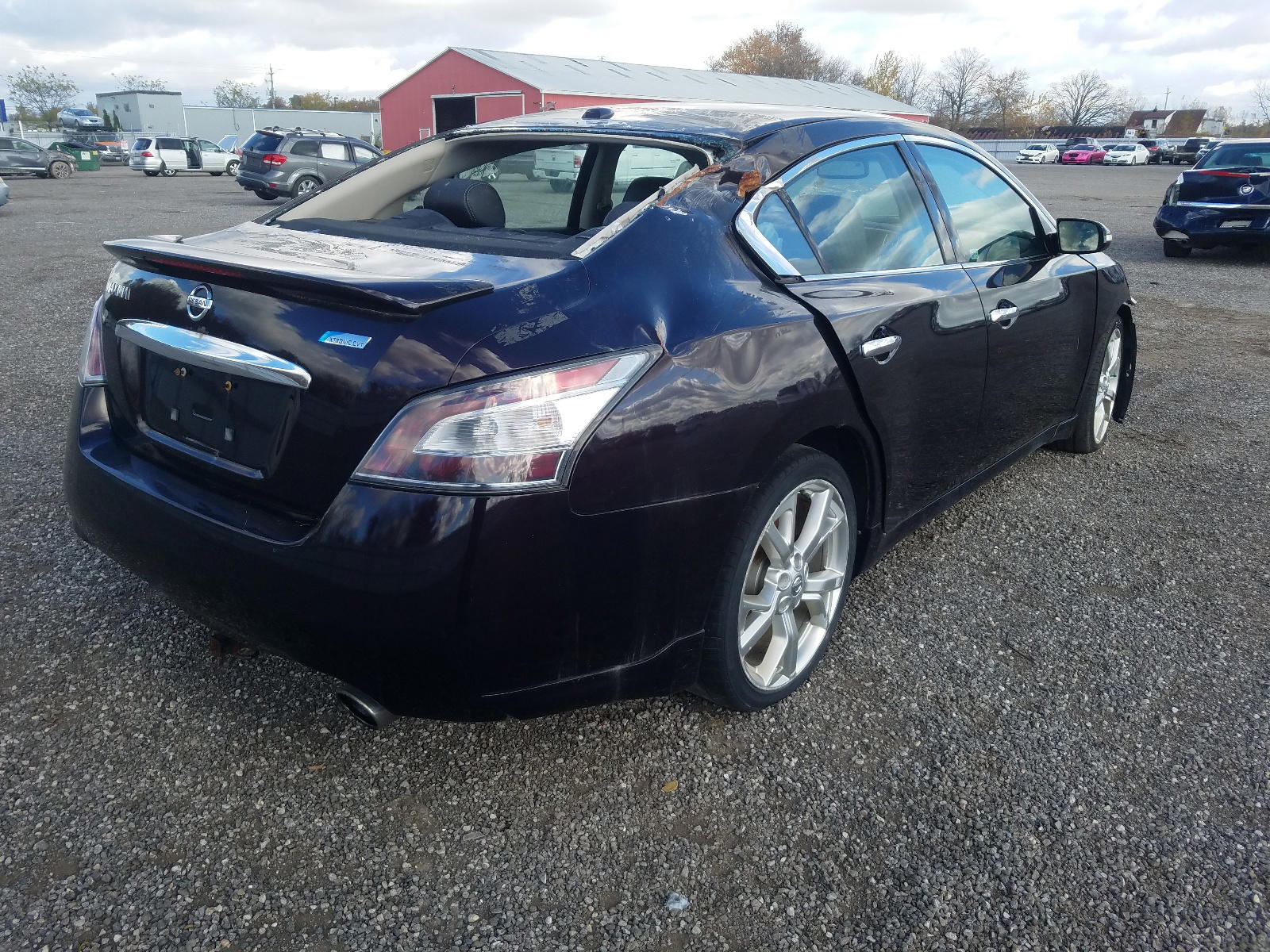 Photo 4 from auction – 2012 NISSAN MAXIMA S with VIN 1N4AA5AP0CC819531
