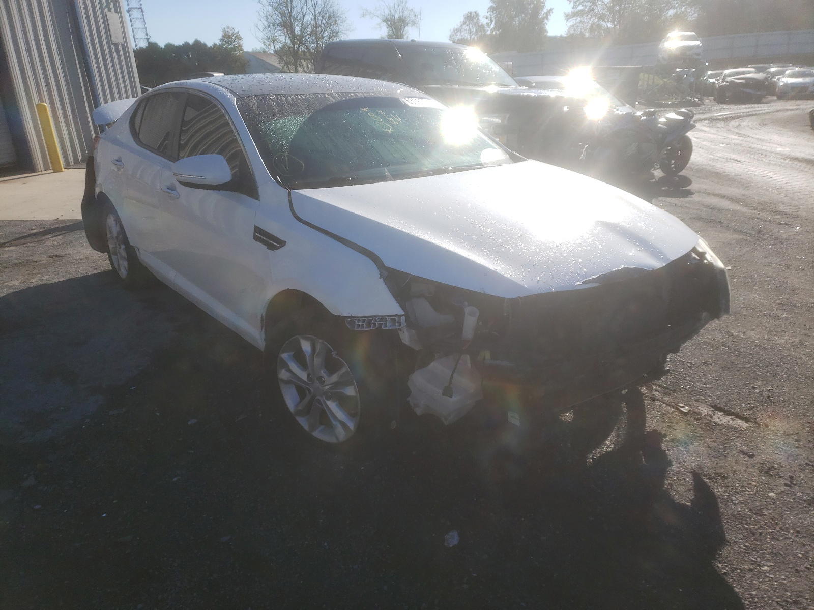 KIA OPTIMA EX 2013 with VIN 5XXGN4A79DG209440 - Photo from auction