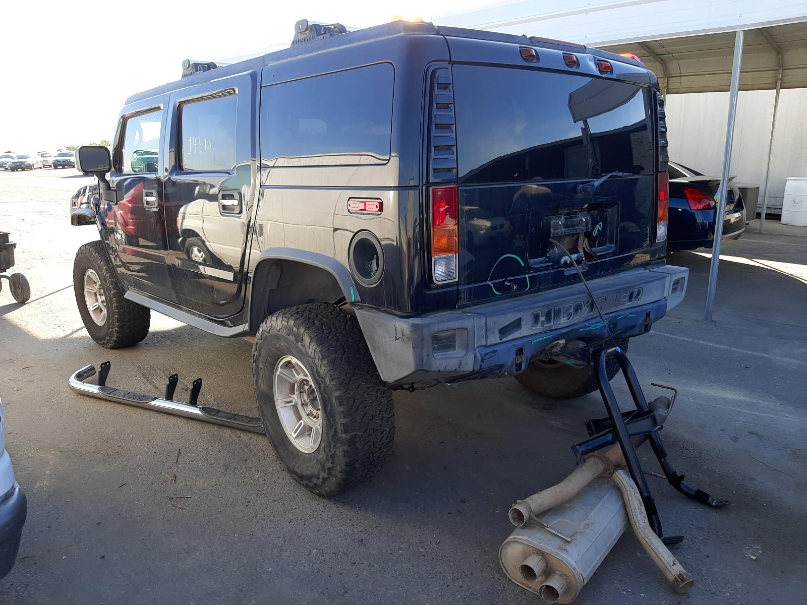 Photo 3 from auction – 2004 HUMMER H2 with VIN 5GRGN23U14H121085