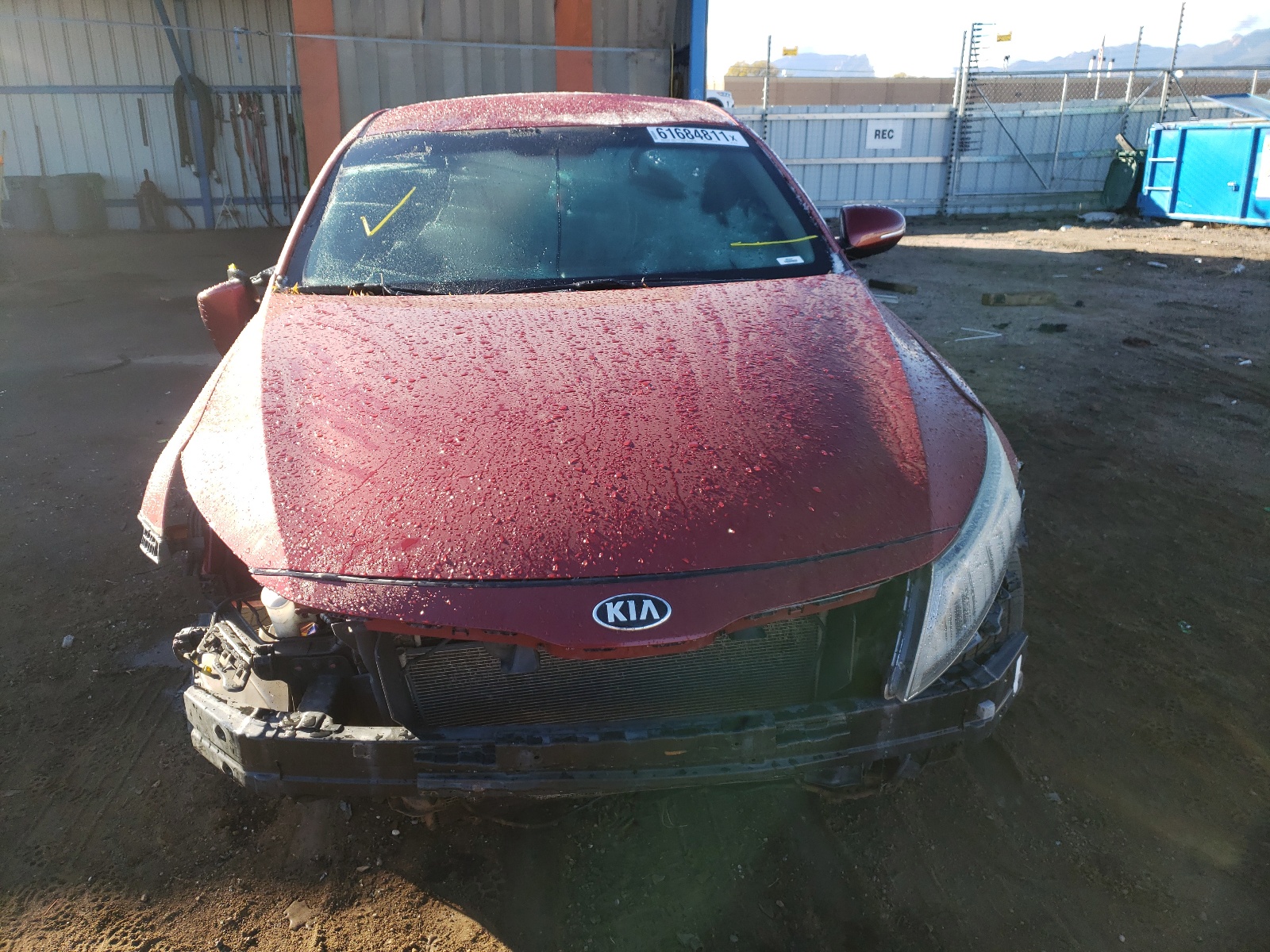 Photo 9 from auction – 2014 KIA OPTIMA EX with VIN 5XXGM4A77EG326194