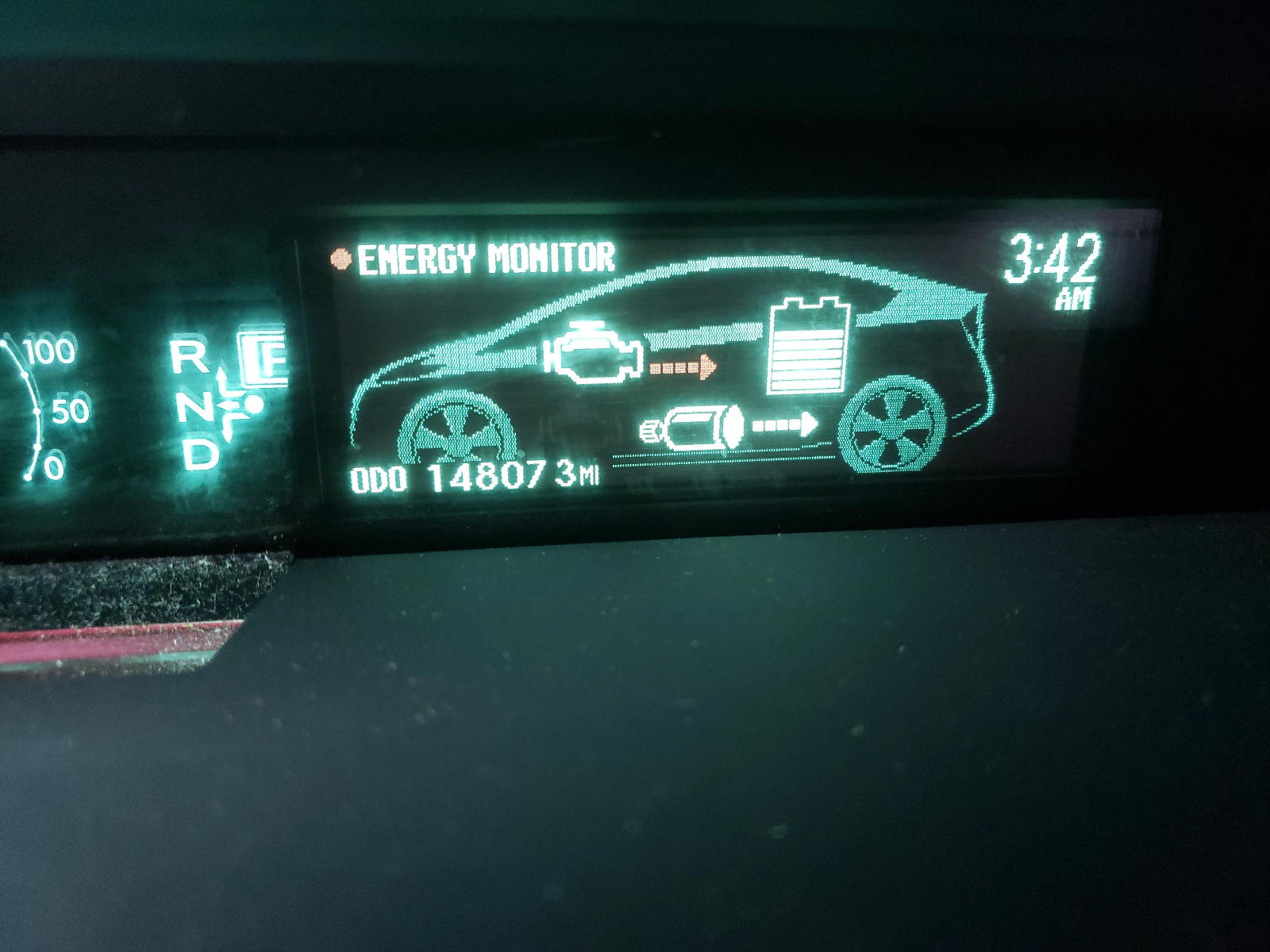 Photo 8 from auction – 2010 TOYOTA PRIUS with VIN JTDKN3DU2A0119890
