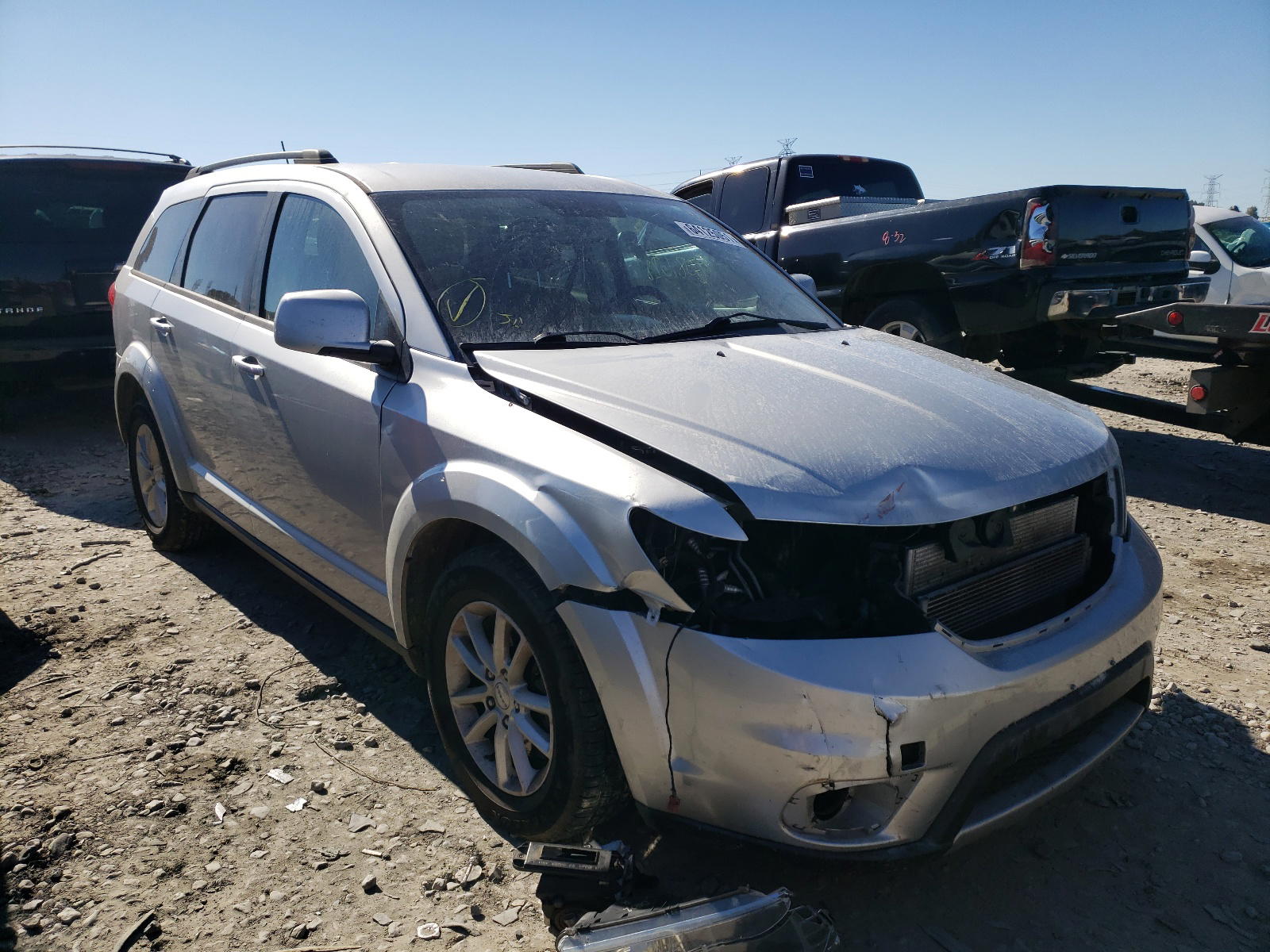 DODGE JOURNEY SX 2012 with VIN 3C4PDCBGXCT169819 - Photo from auction