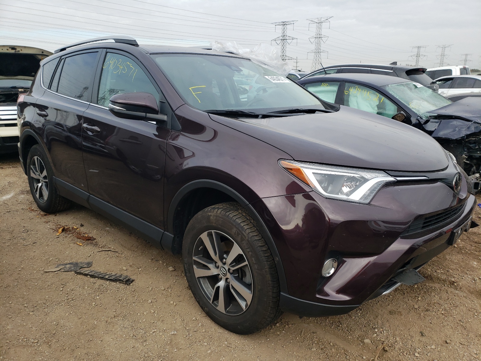 Photo 1 from auction – 2018 TOYOTA RAV4 ADVEN with VIN 2T3RFREVXJW834174