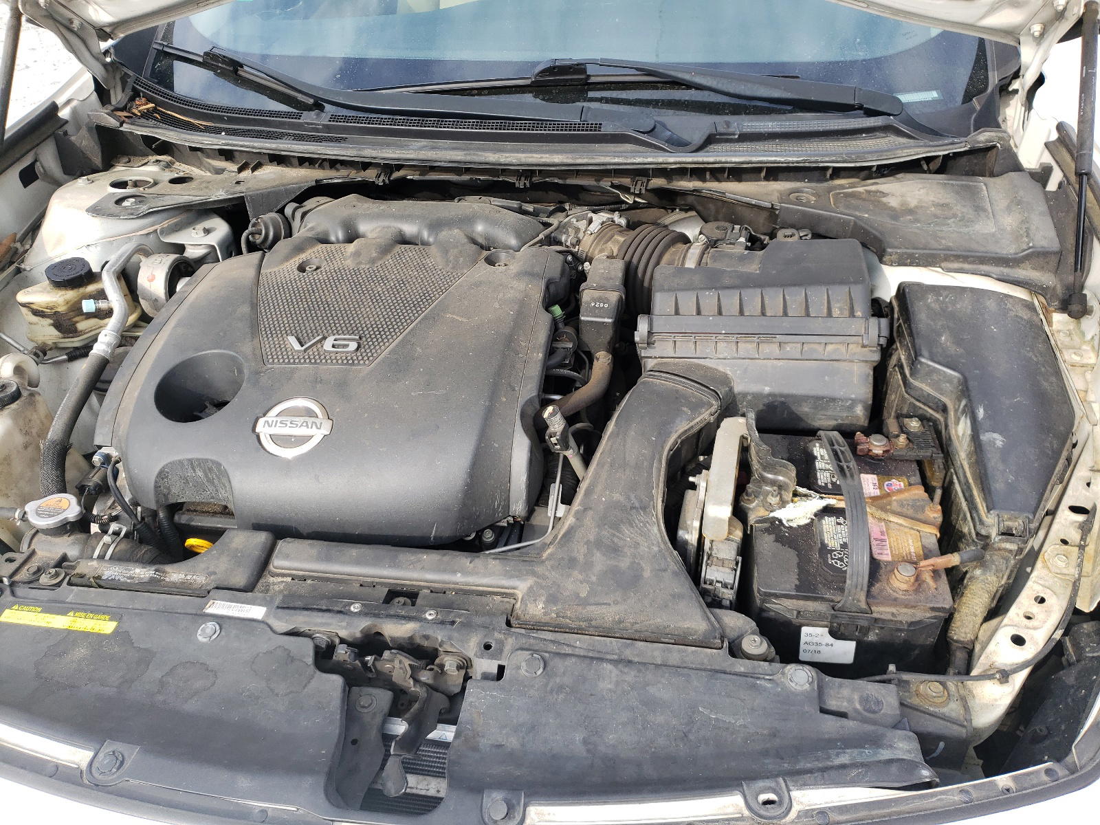 Photo 7 from auction – 2011 NISSAN MAXIMA S with VIN 1N4AA5AP9BC814438