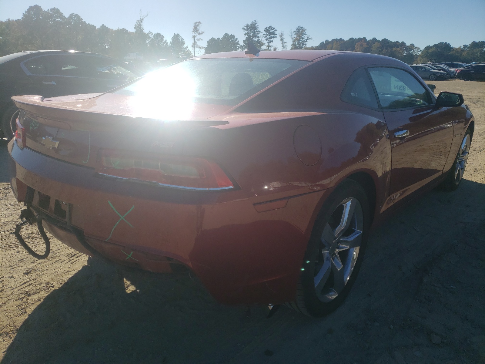Photo 4 from auction – 2015 CHEVROLET CAMARO LT with VIN 2G1FD1E39F9206495