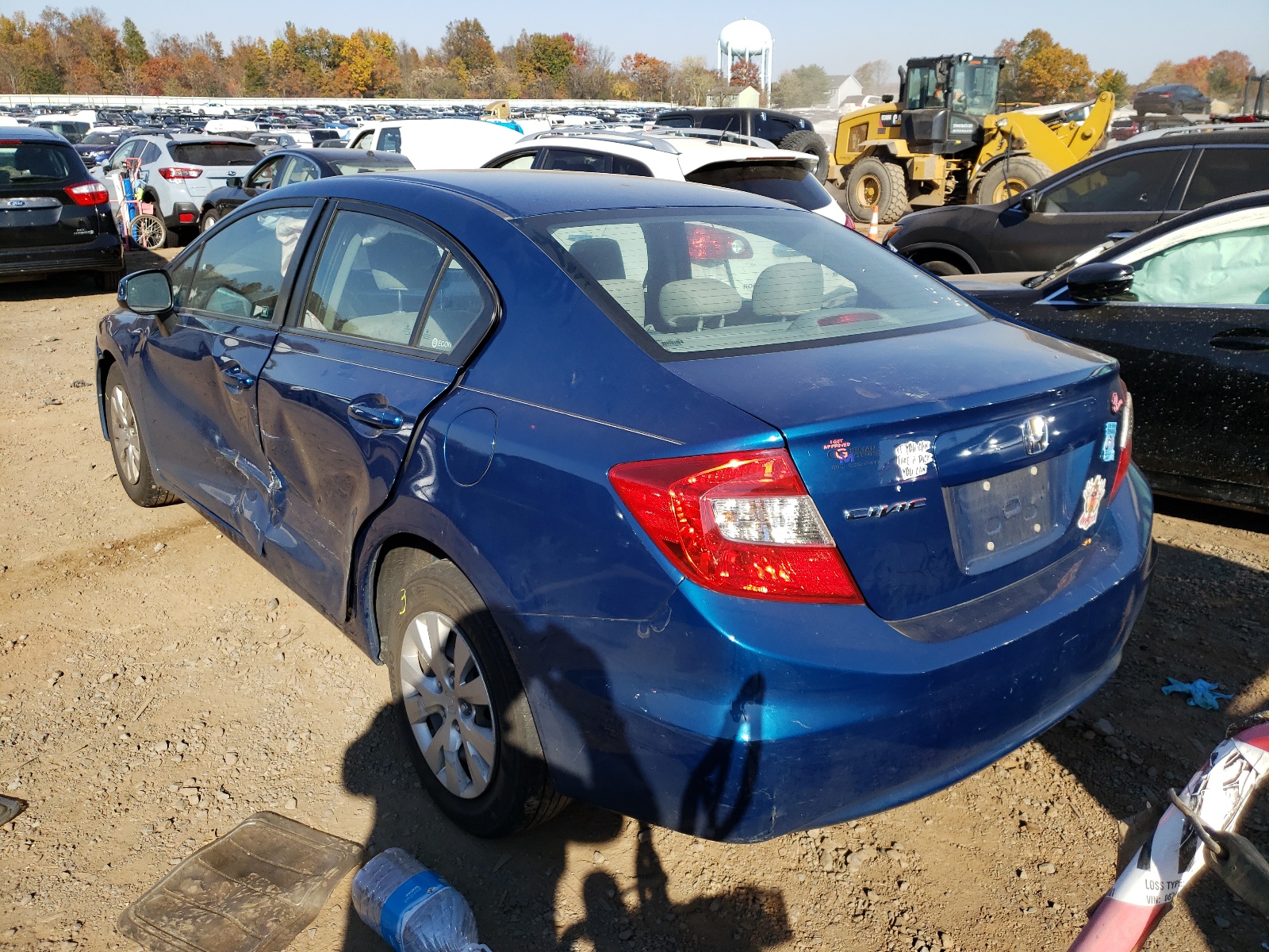 Photo 3 from auction – 2012 HONDA CIVIC LX with VIN 19XFB2F5XCE367793