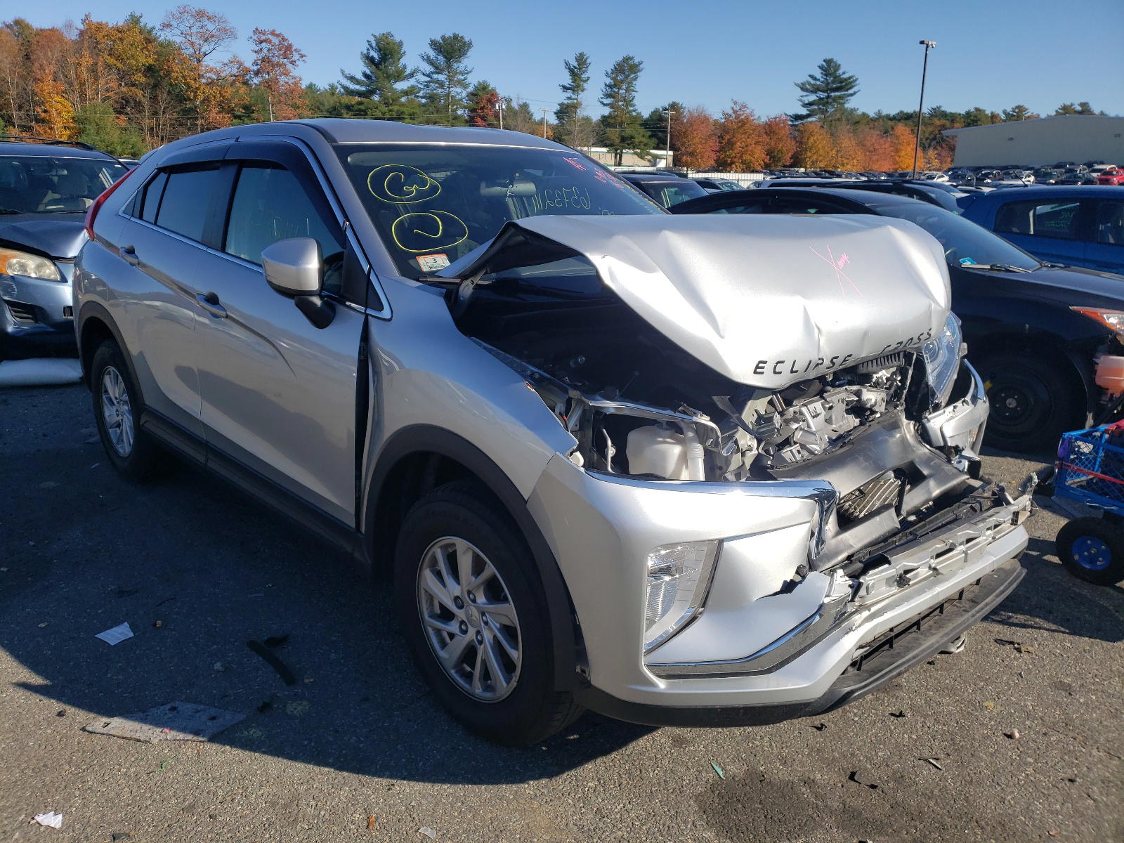 MITSUBISHI ECLIPSE CR 2019 with VIN JA4AT3AA6KZ003806 - Photo from auction
