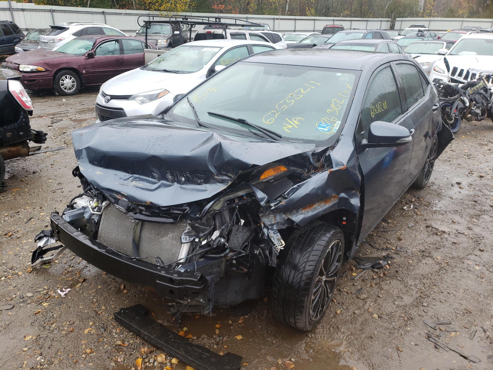 Photo 2 from auction – 2015 TOYOTA COROLLA L with VIN 2T1BURHE3FC247223
