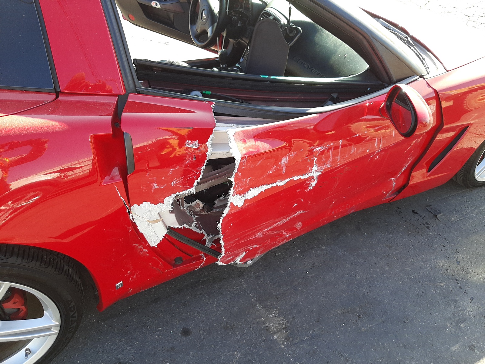 Photo 9 from auction – 2008 CHEVROLET CORVETTE with VIN 1G1YY25W785111642