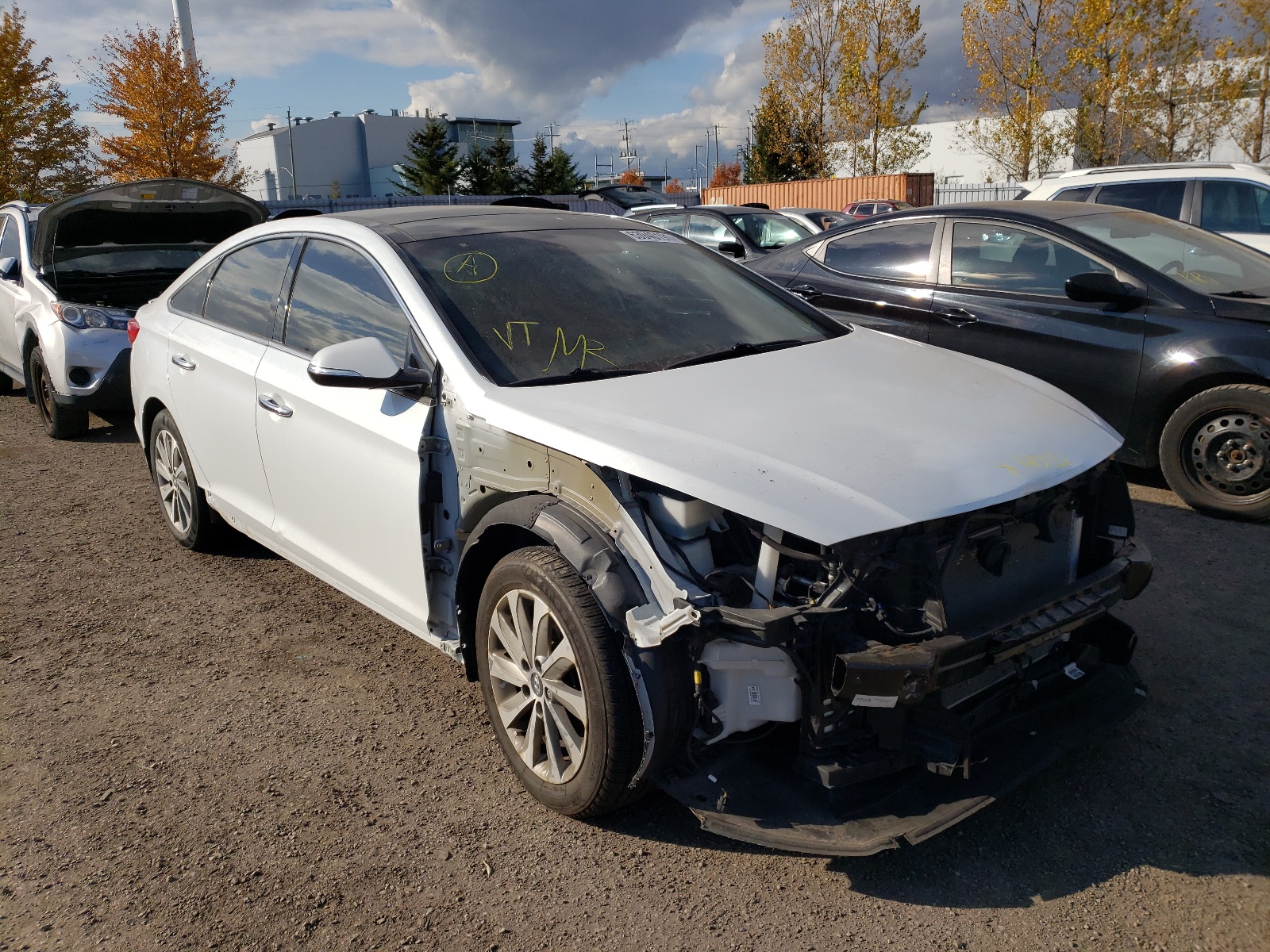 HYUNDAI SONATA SPO 2016 with VIN 5NPE34AF4GH396504 - Photo from auction