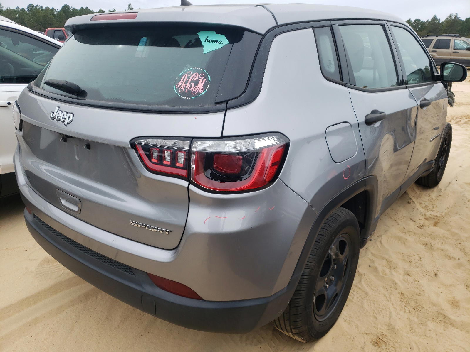 Photo 4 from auction – 2018 JEEP COMPASS SP with VIN 3C4NJCABXJT204541