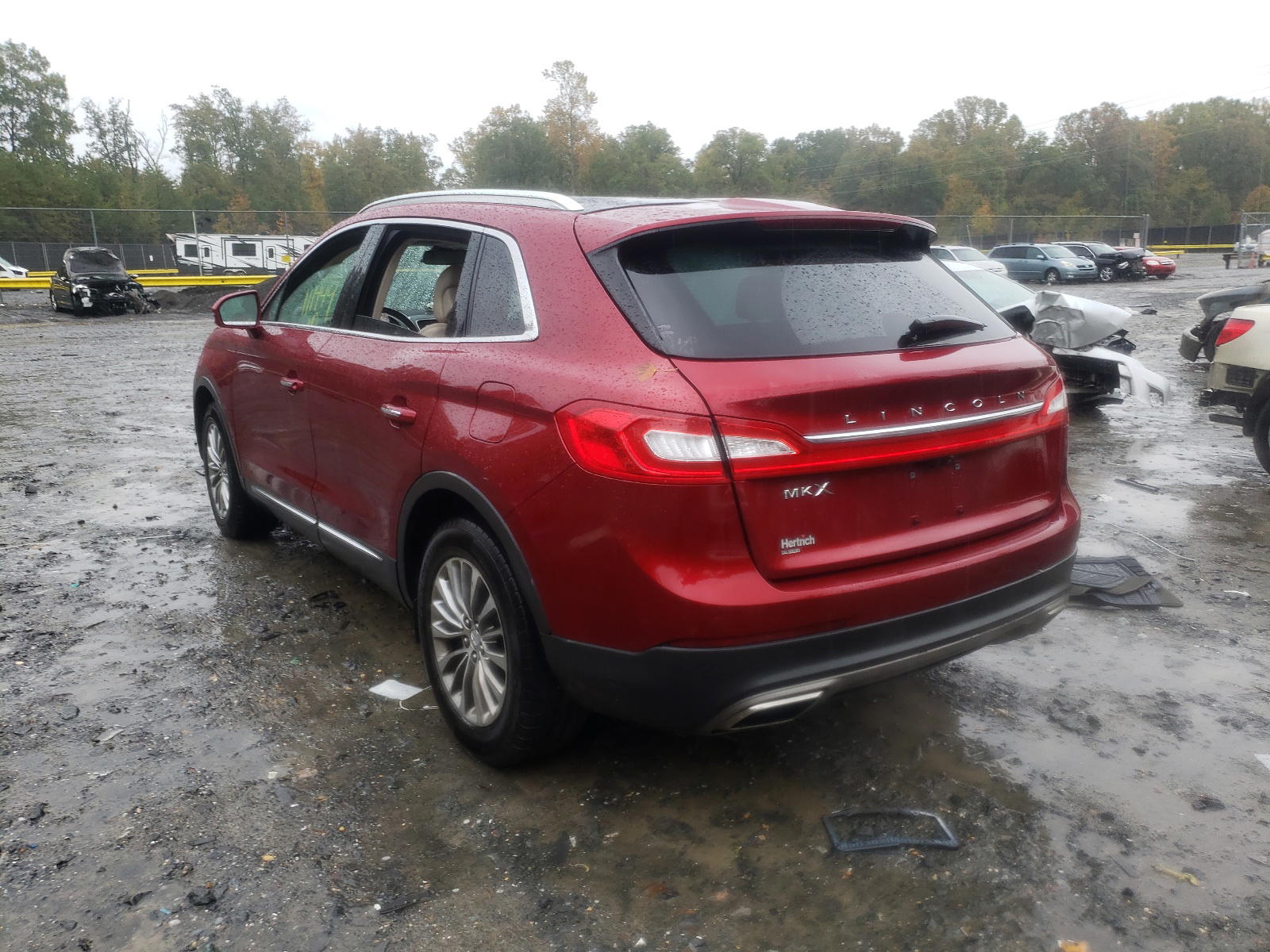 Photo 3 from auction – 2017 LINCOLN MKX SELECT with VIN 2LMPJ6KR1HBL12977