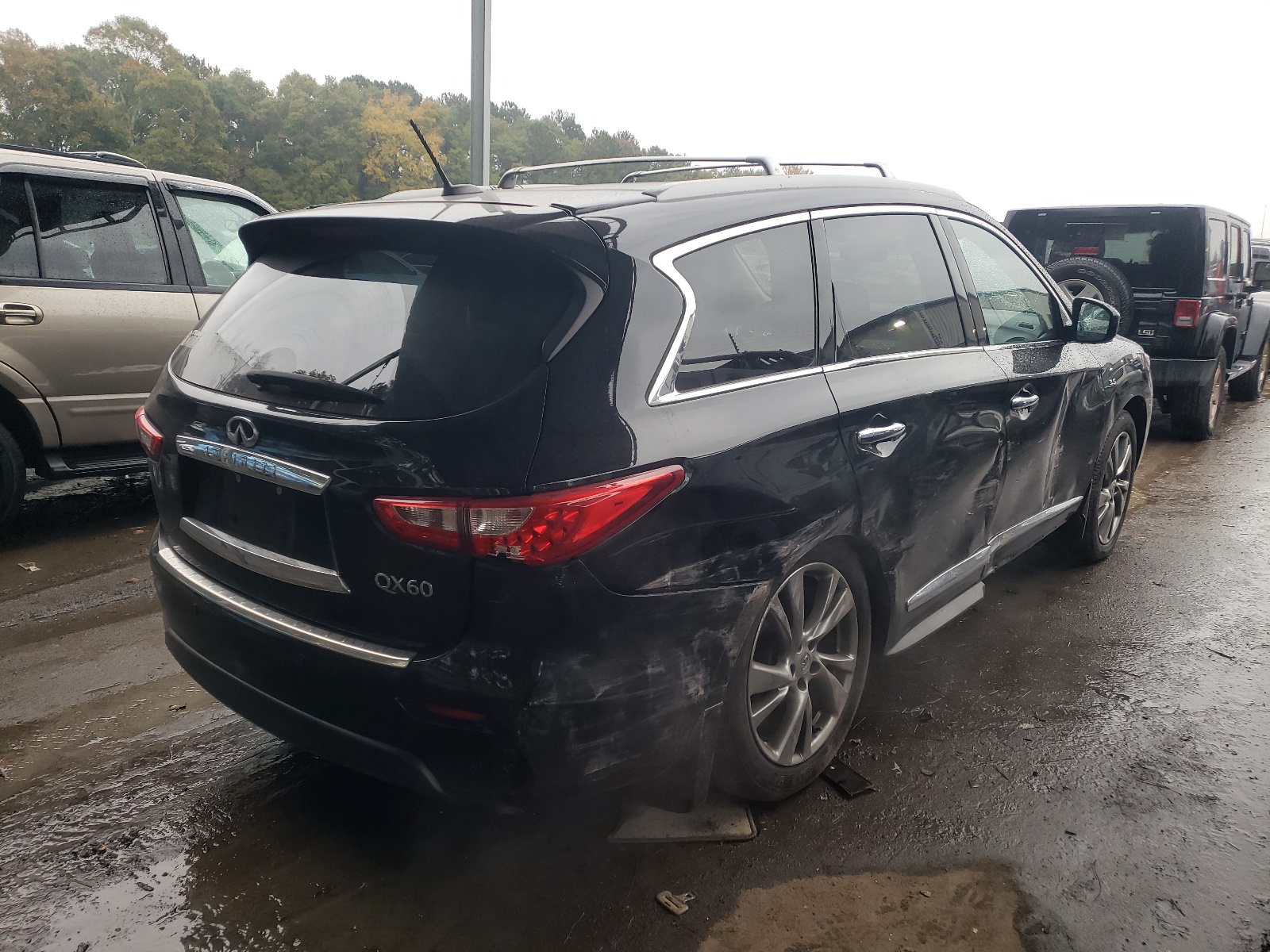Photo 4 from auction – 2014 INFINITI QX60 with VIN 5N1AL0MN5EC509679
