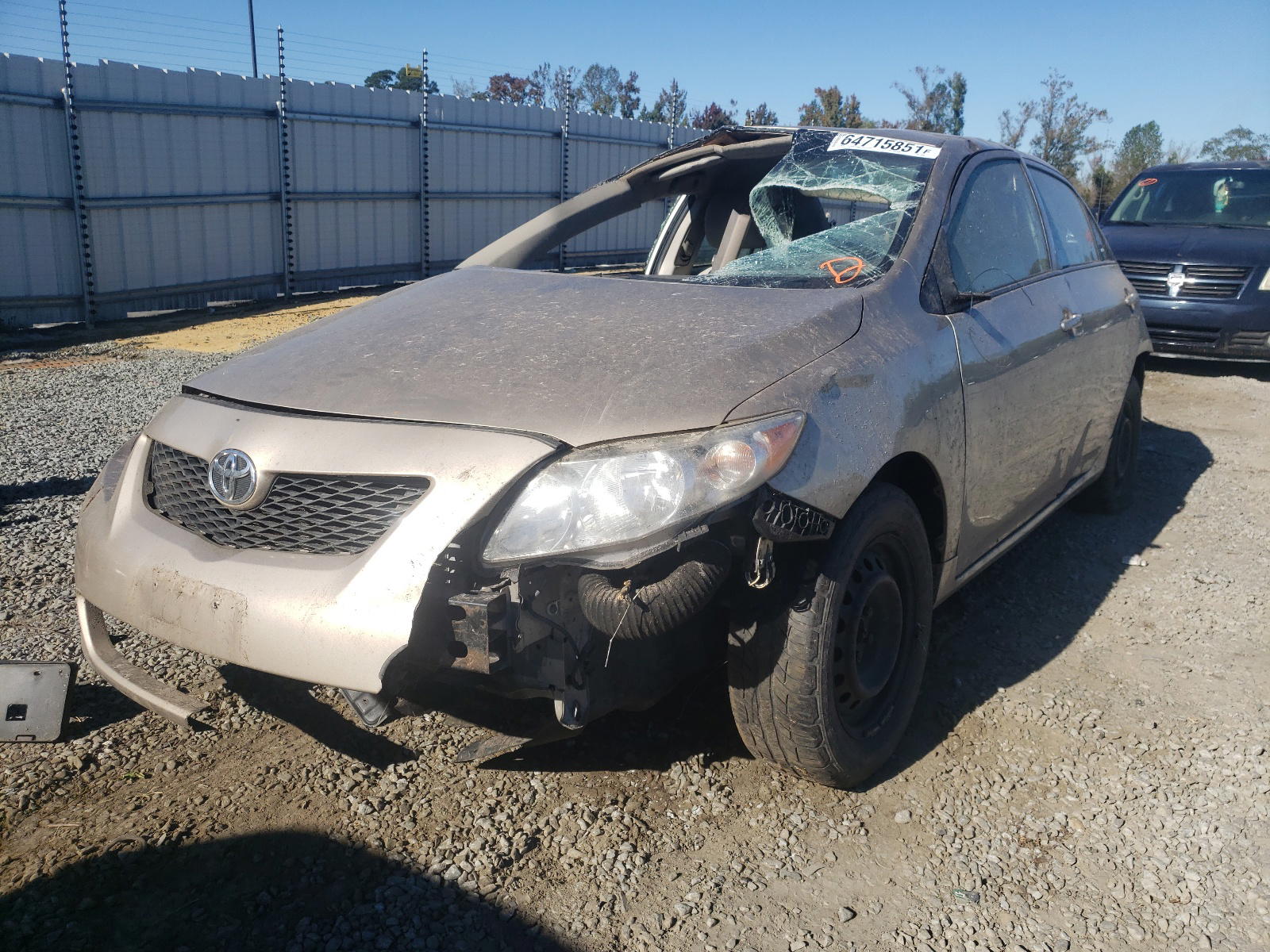 Photo 2 from auction – 2009 TOYOTA COROLLA BA with VIN 2T1BU40E49C162068