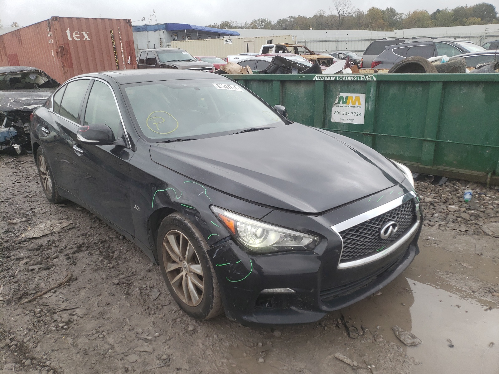 Photo 1 from auction – 2017 INFINITI Q50 PREMIU with VIN JN1EV7AP2HM731824