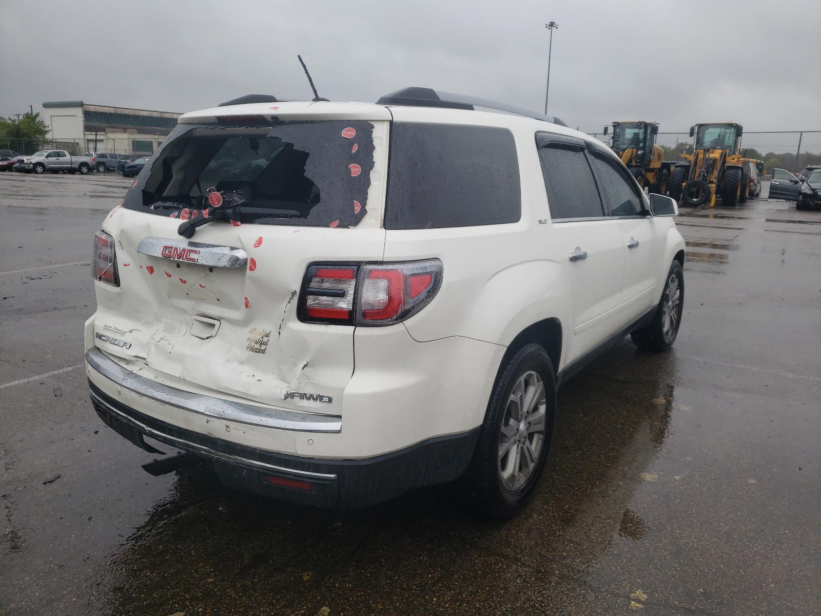 Photo 4 from auction – 2015 GMC ACADIA SLT with VIN 1GKKVRKD9FJ322190
