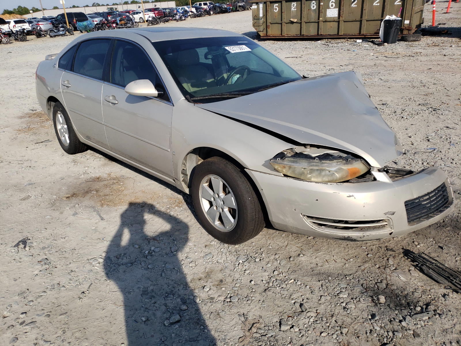 CHEVROLET IMPALA LT 2008 with VIN 2G1WT58K689150631 - Photo from auction