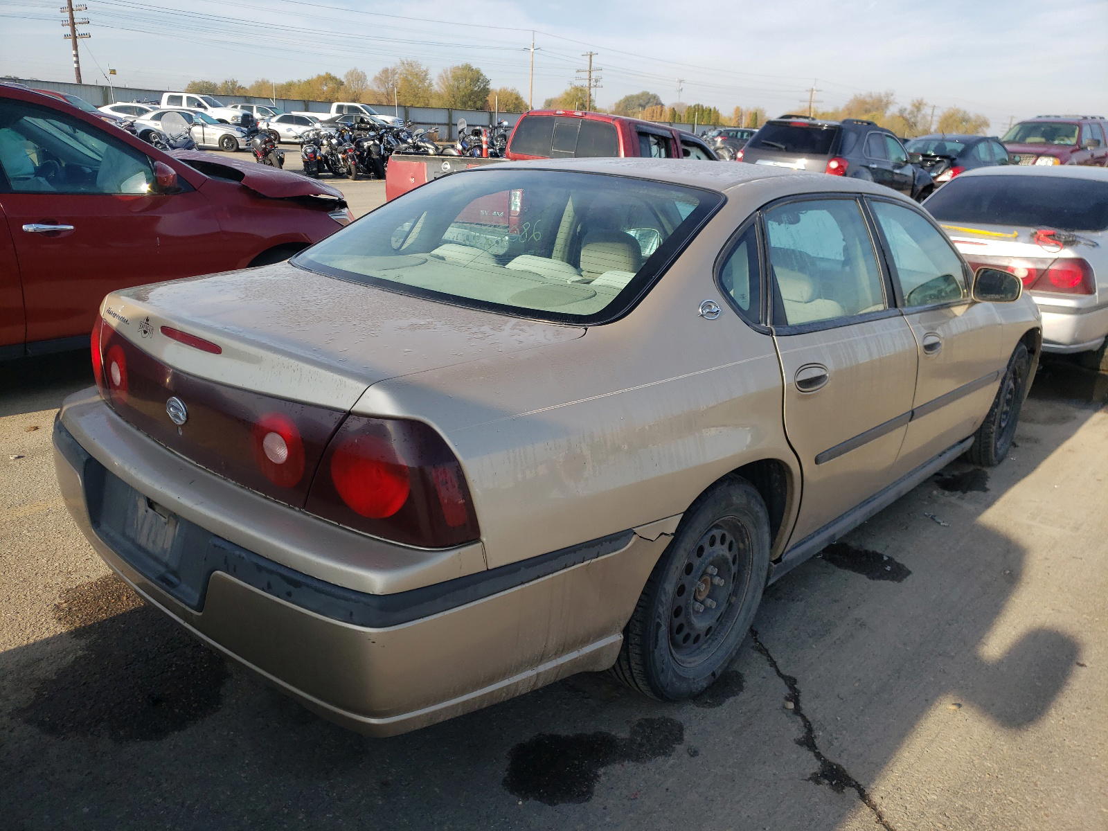 Photo 4 from auction – 2004 CHEVROLET IMPALA with VIN 2G1WF52EX49155626