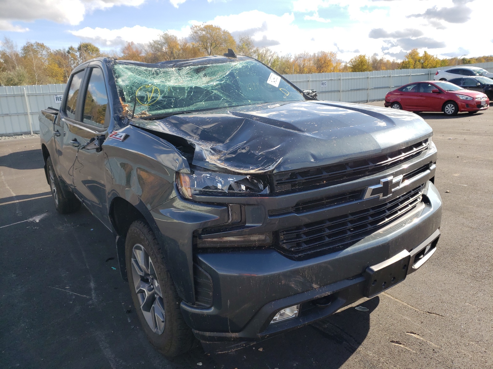 Photo 1 from auction – 2021 CHEVROLET SILVERADO with VIN 3GCUYEED2MG151068