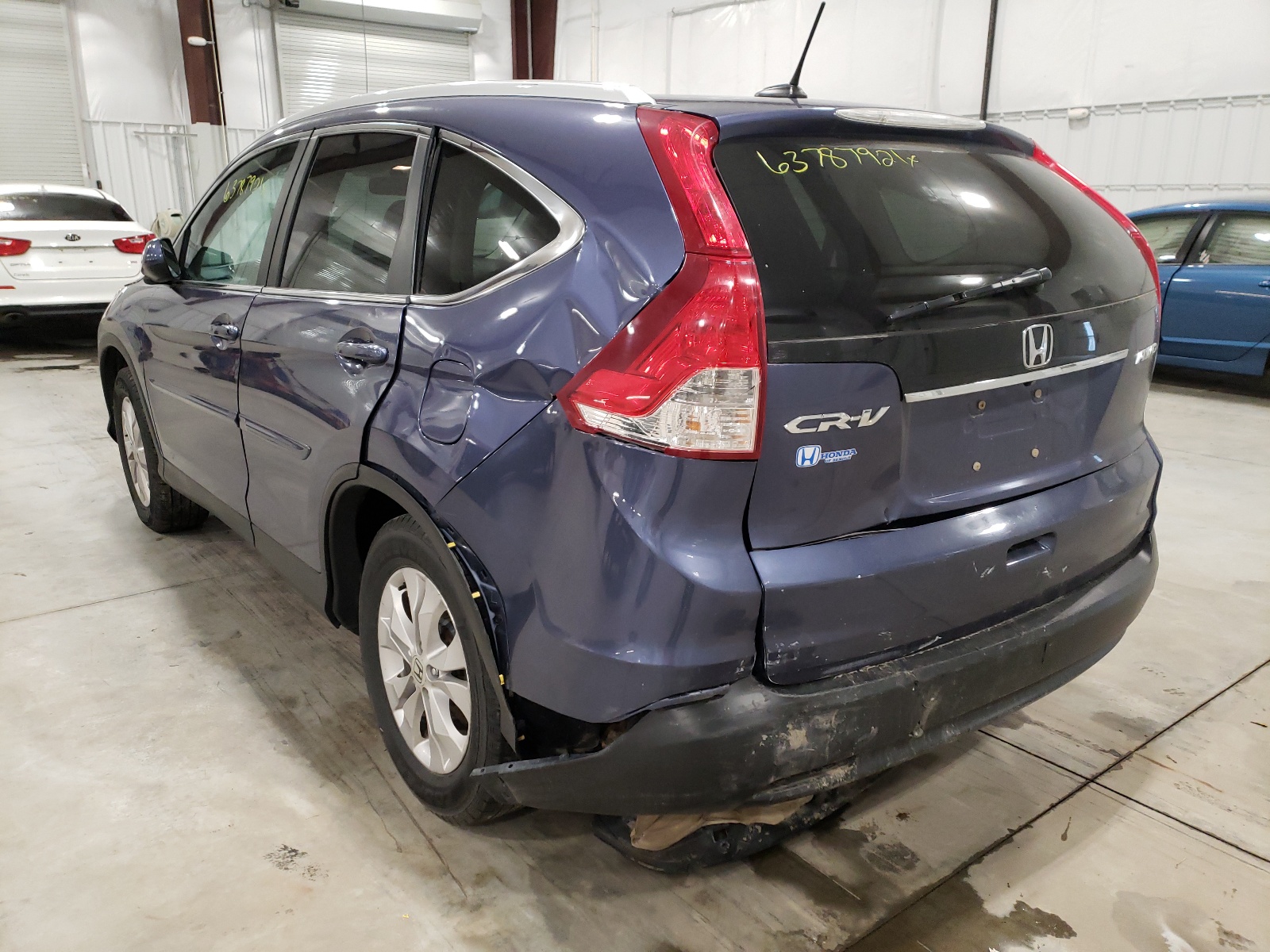 Photo 3 from auction – 2014 HONDA CR-V EXL with VIN 2HKRM4H76EH645251
