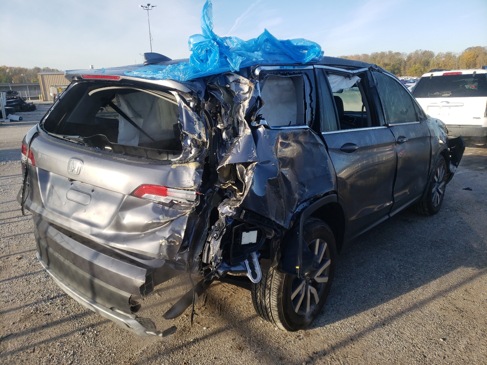 Photo 4 from auction – 2020 HONDA PILOT EXL with VIN 5FNYF5H55LB024721
