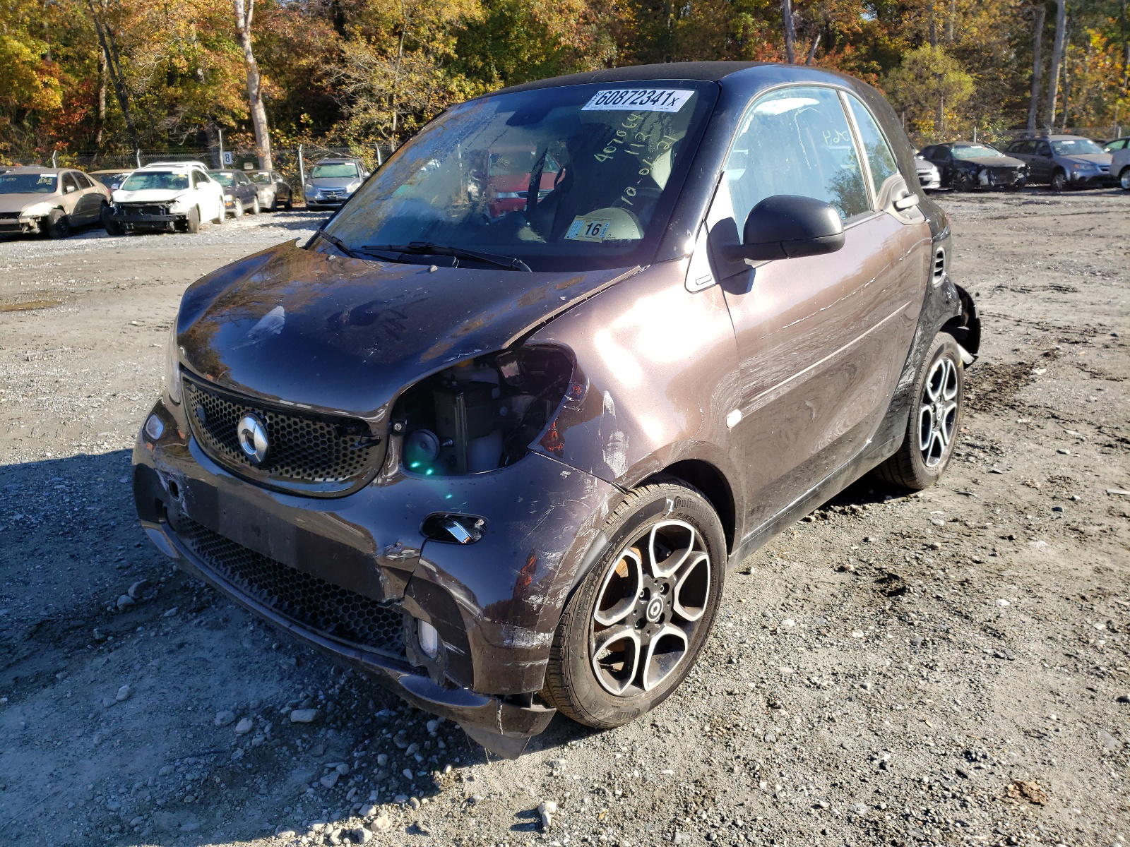 Photo 2 from auction – 2018 SMART FORTWO with VIN WMEFJ9BA6JK311604