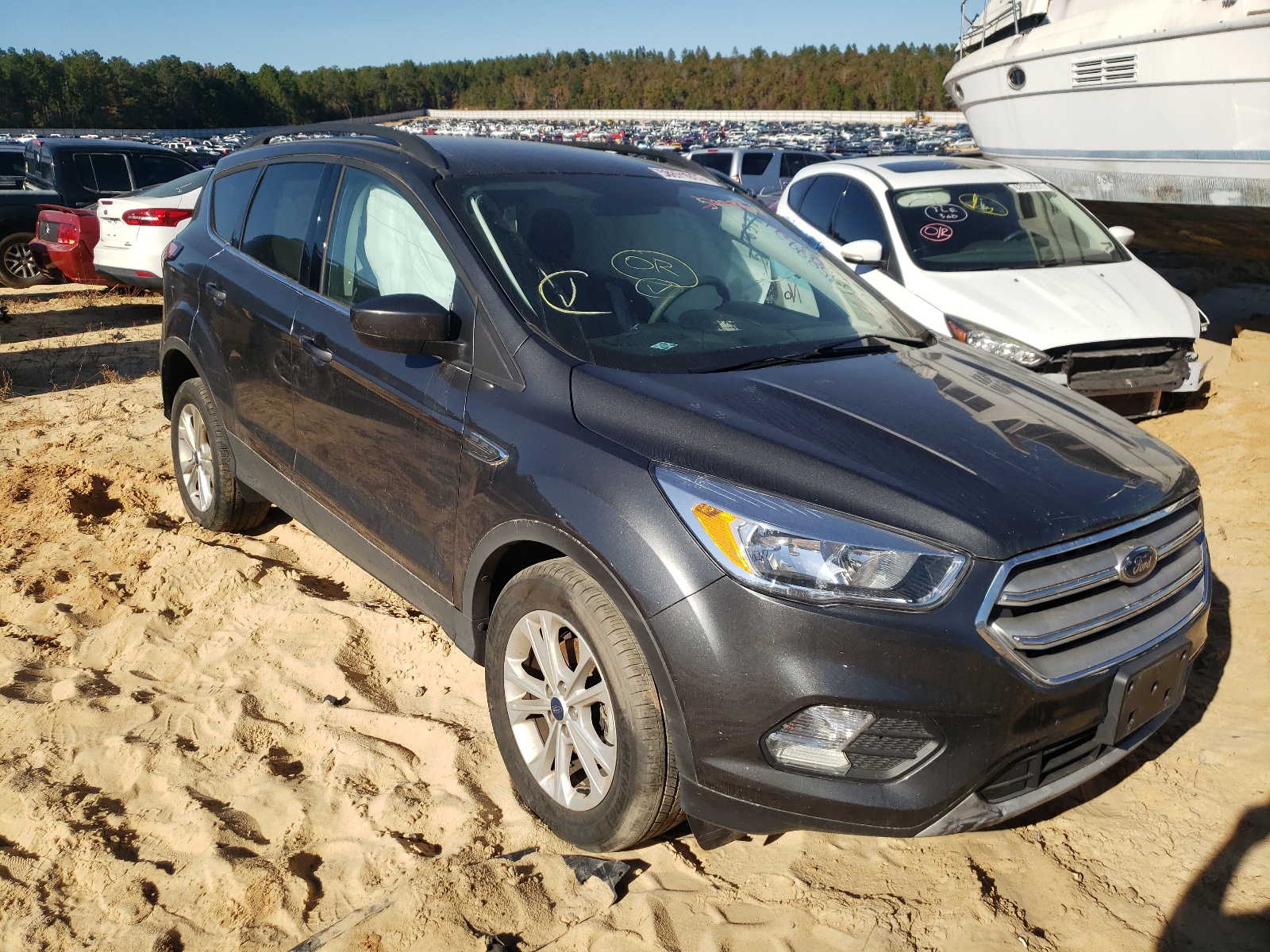 Photo 9 from auction – 2018 FORD ESCAPE SE with VIN 1FMCU0GD0JUD48526