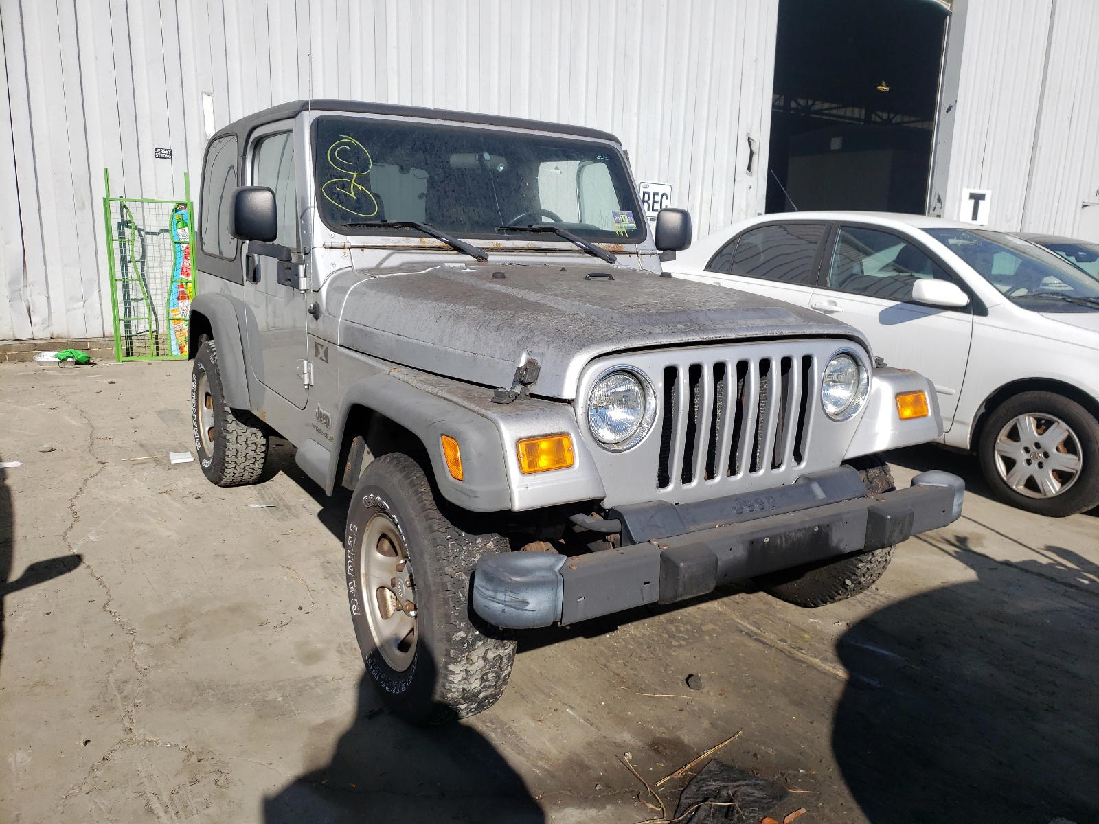 JEEP WRANGLER X 2004 with VIN 1J4FA39S34P717285 - Photo from auction